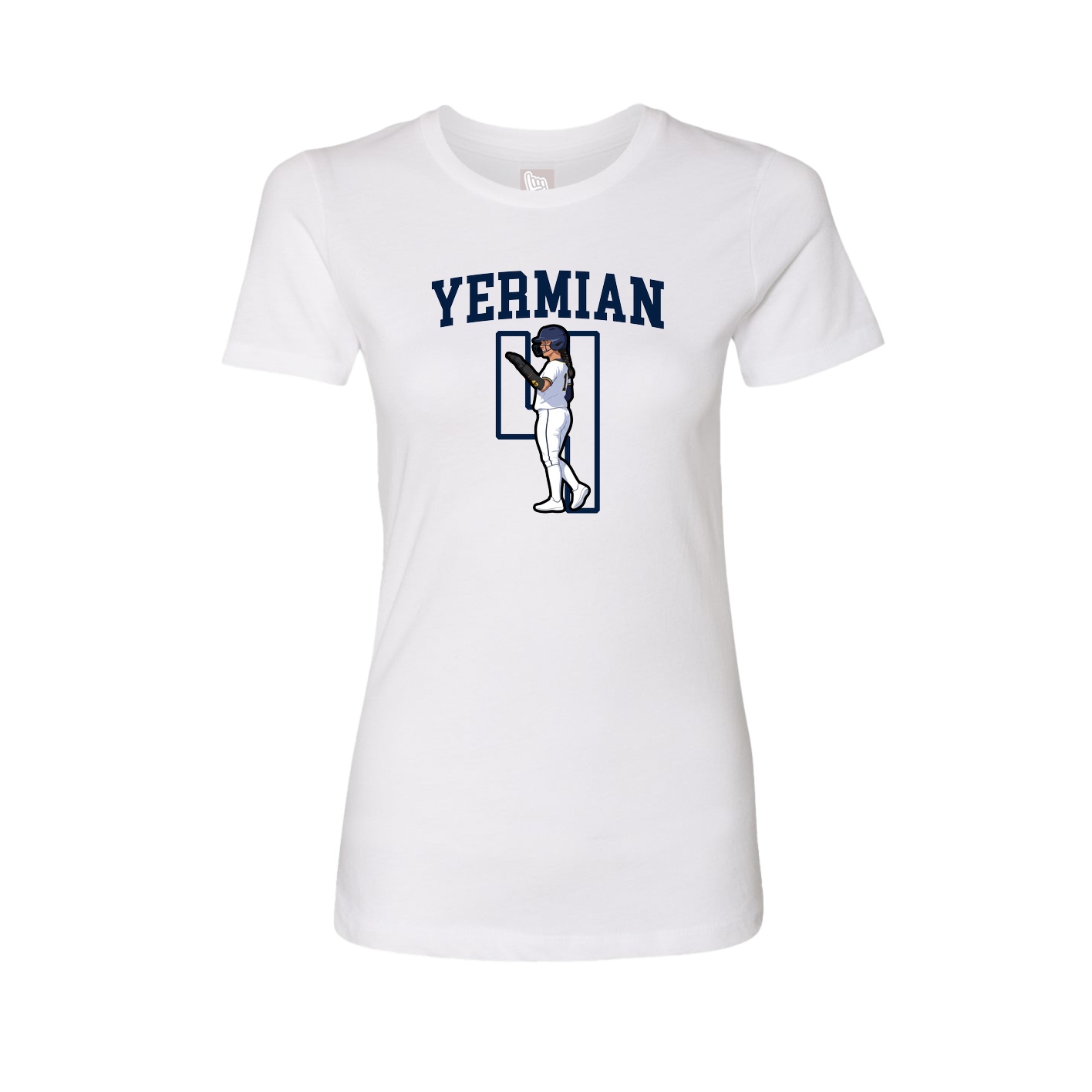 Fitted Women's Tee — Shirsey in White