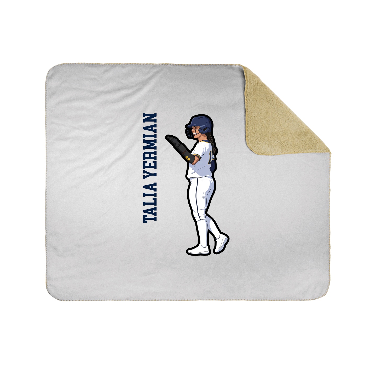 50x60 Sherpa Lined Throw Blanket