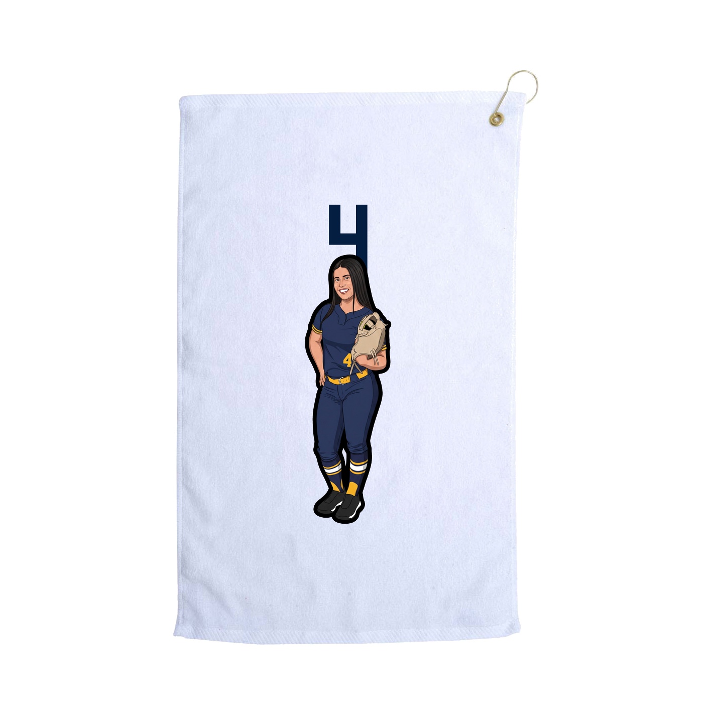 Terry Velour Golf Towel