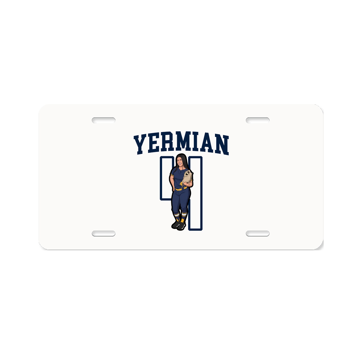 Aluminum License Plate