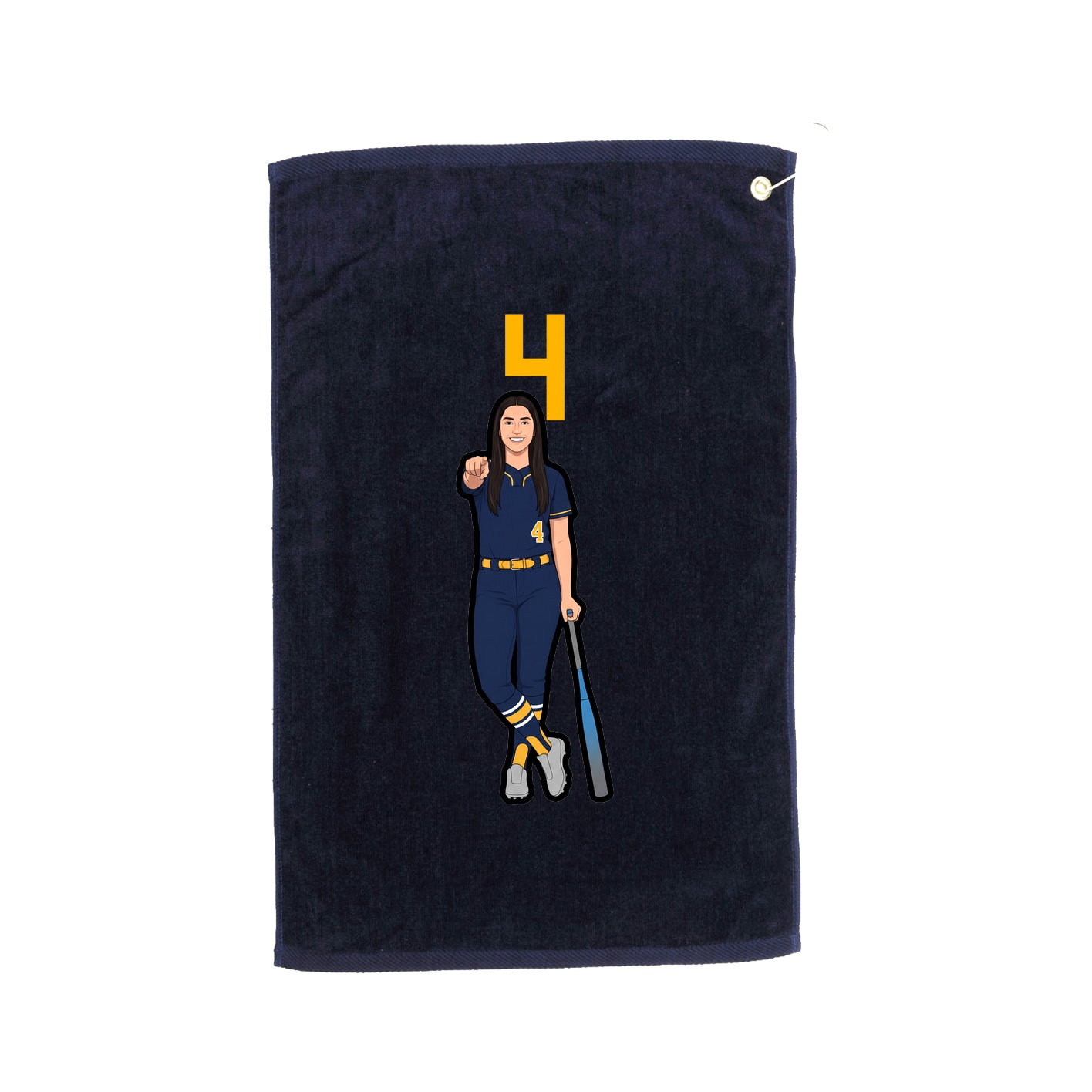 Terry Velour Golf Towel