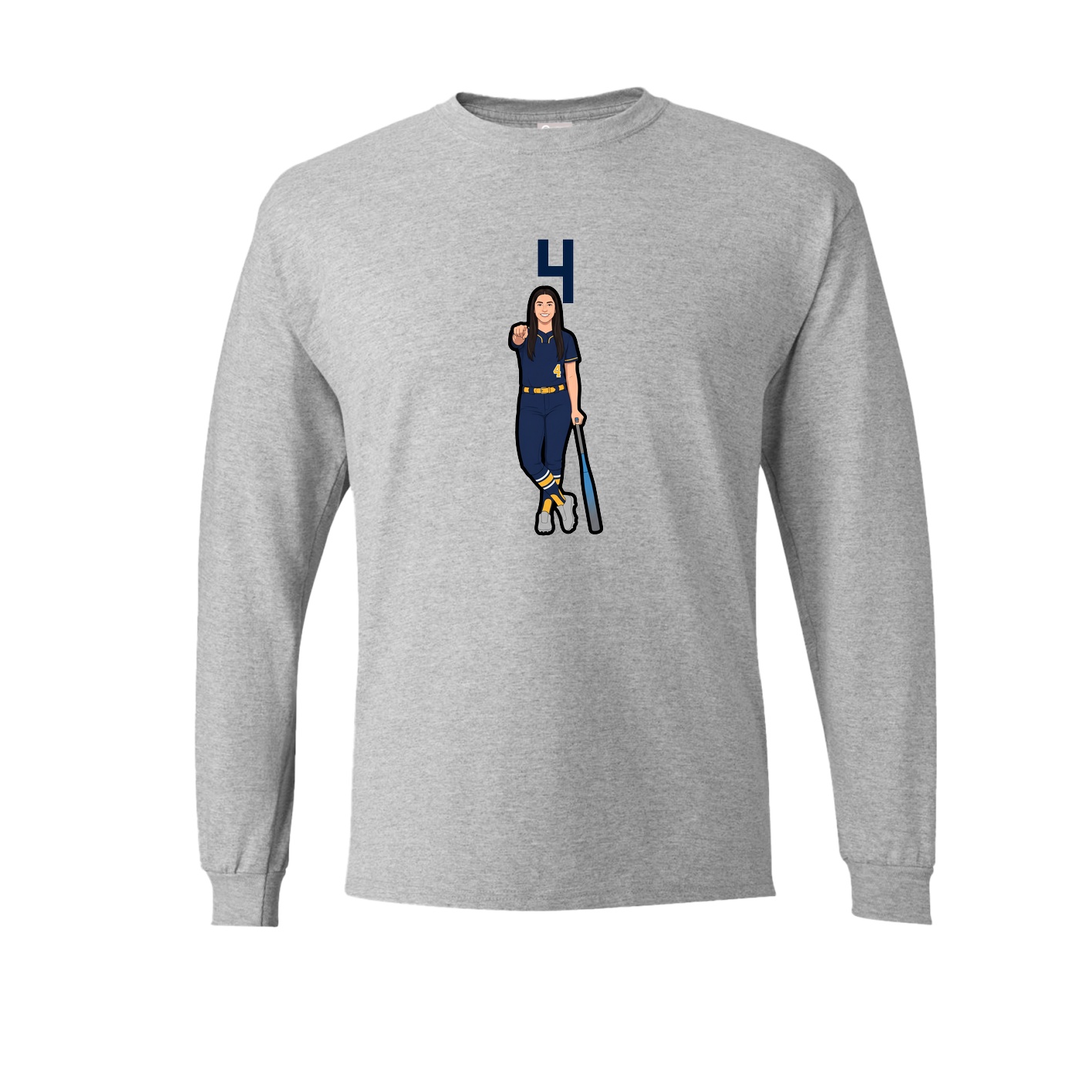 NIL Club Long Sleeve Tee