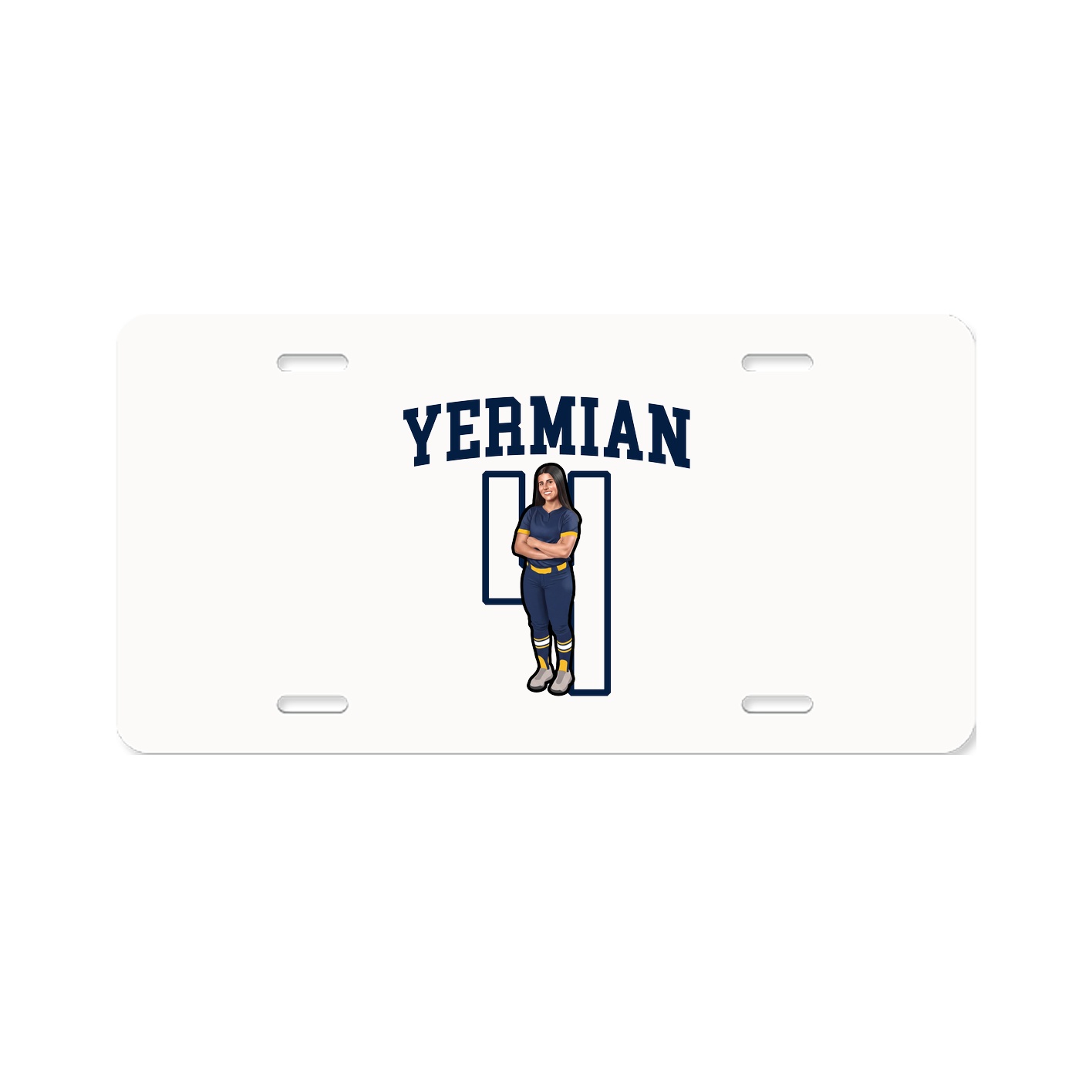 Aluminum License Plate