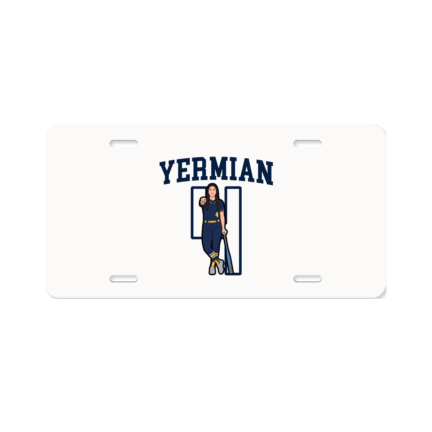 Aluminum License Plate