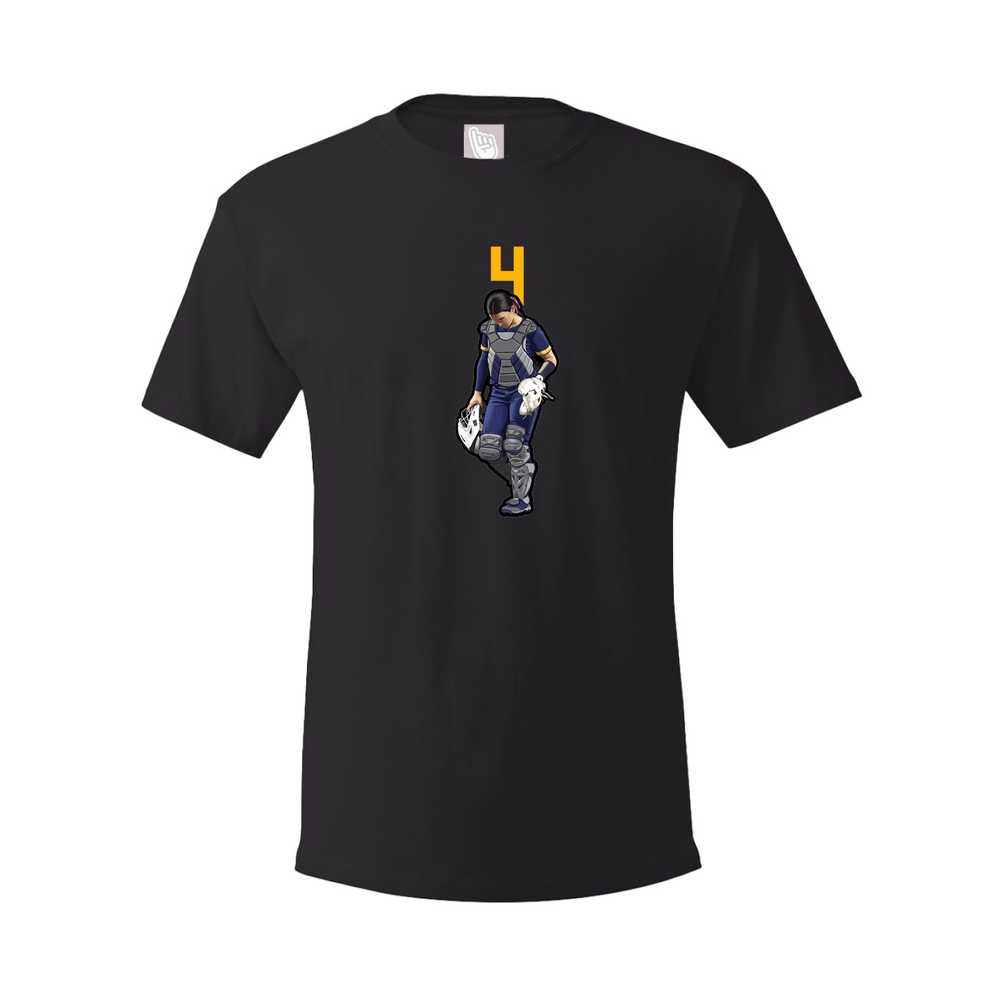 Tee — Number Top in Black