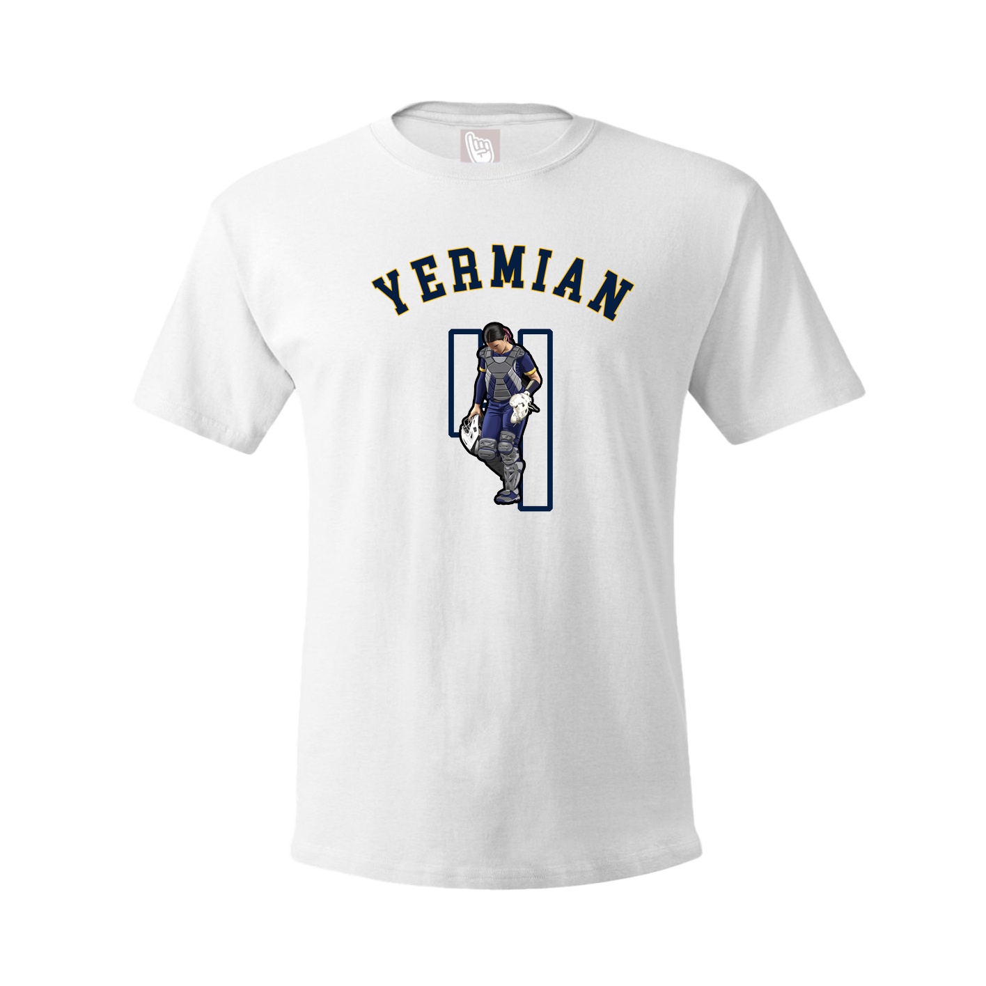 Youth Tee — Shirsey Arch in White