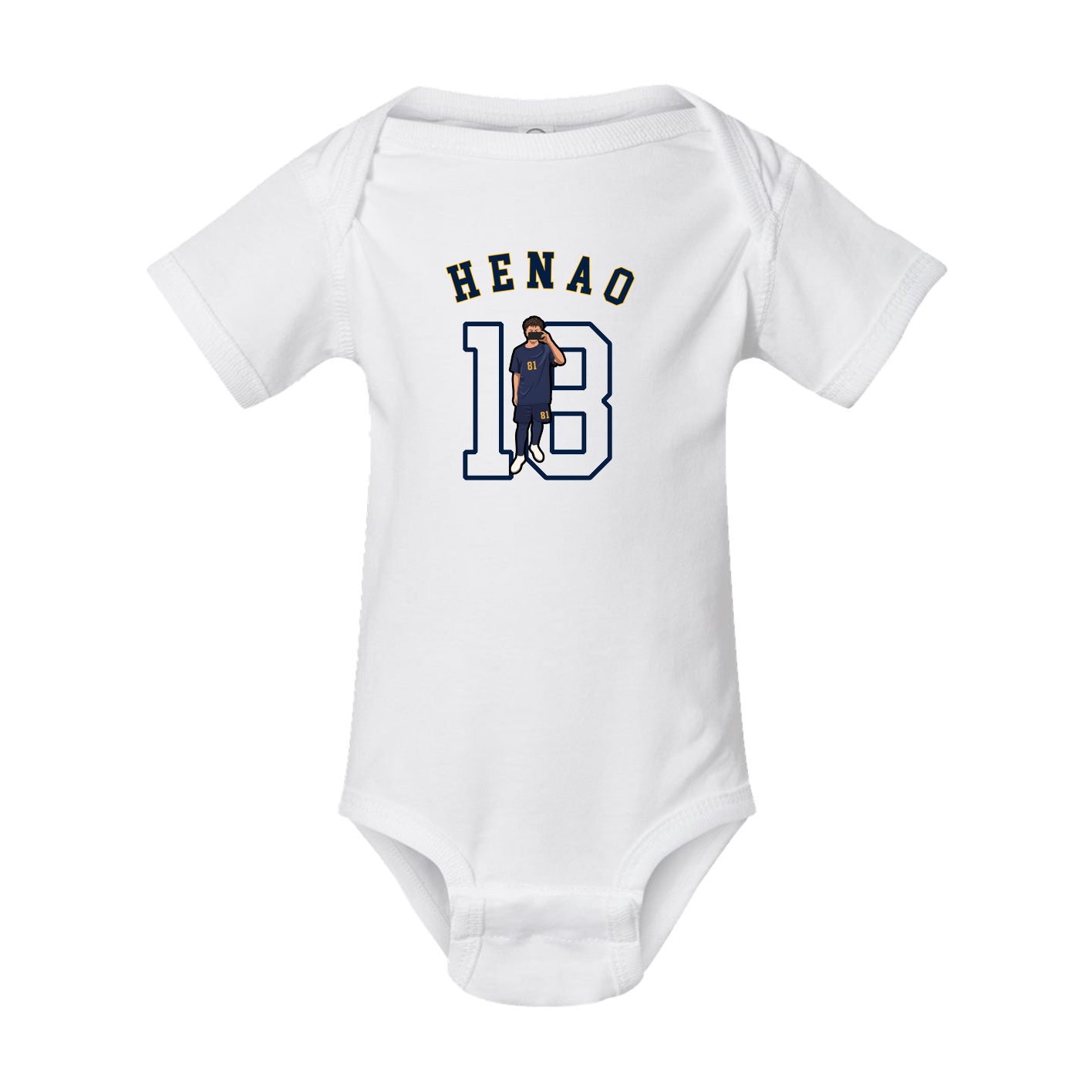 Baby Onesie — Shirsey Arch in White