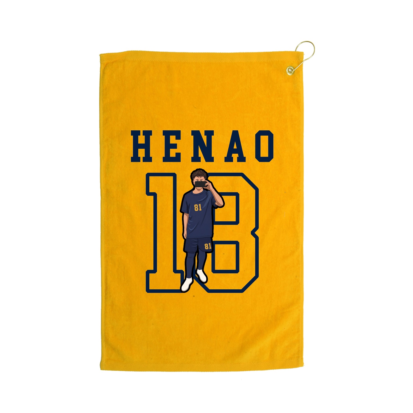 Golf Towel — Shirsey in Gold