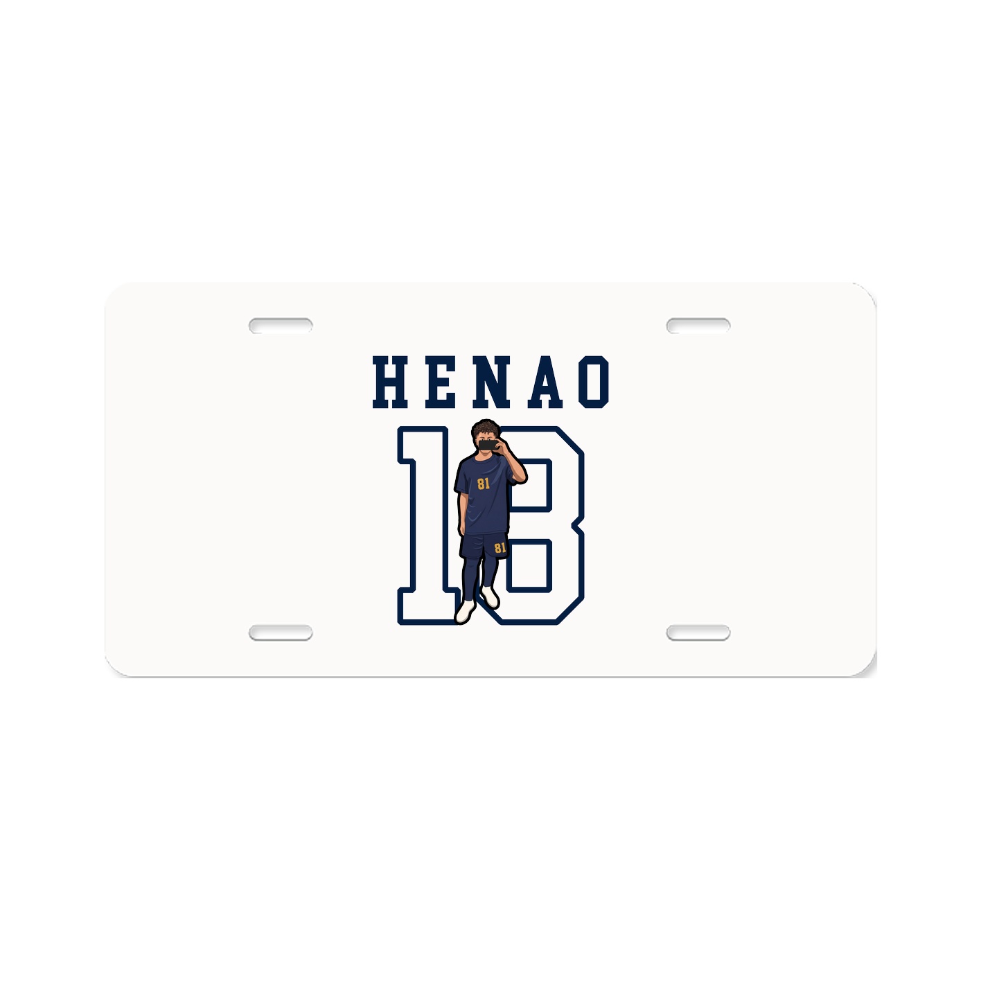 License Plate — Shirsey in Classic