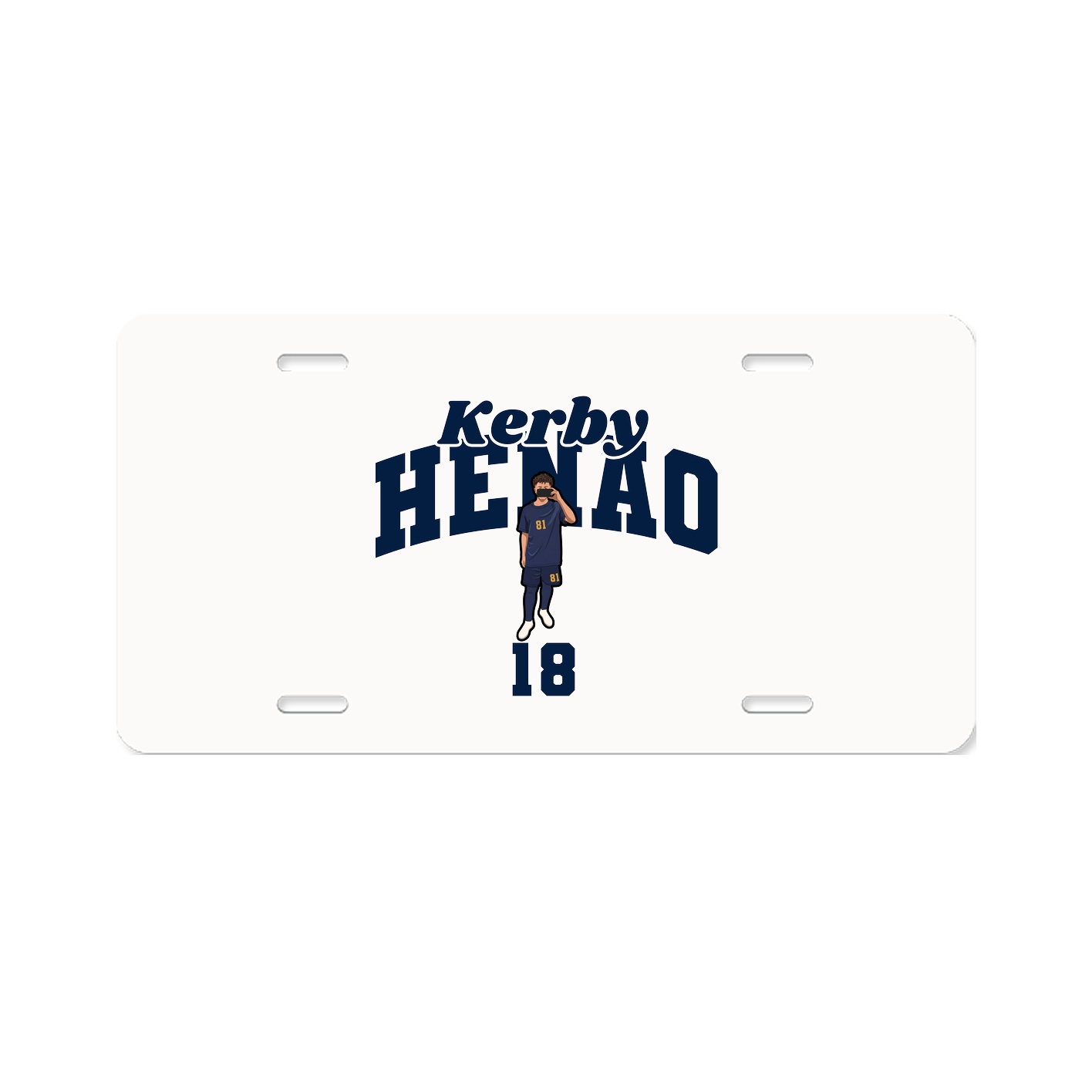 License Plate — Signature Arch in Classic