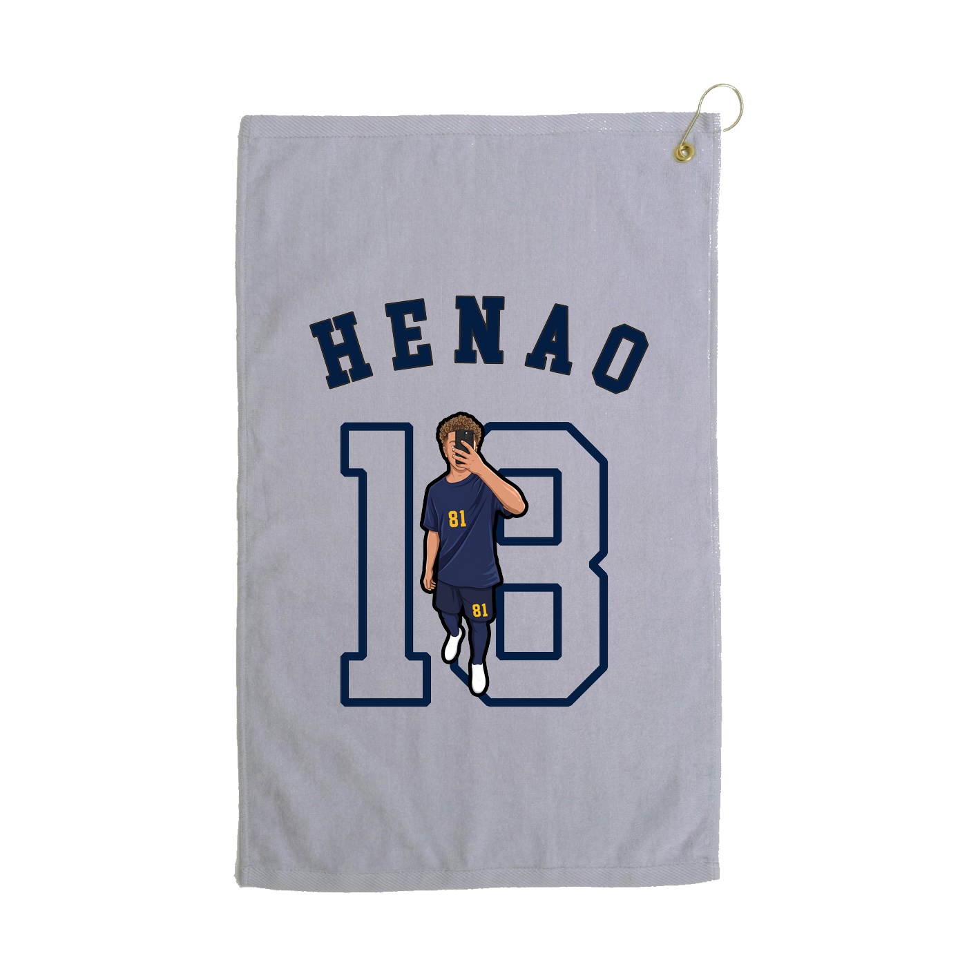 Golf Towel — Shirsey Arch in Grey