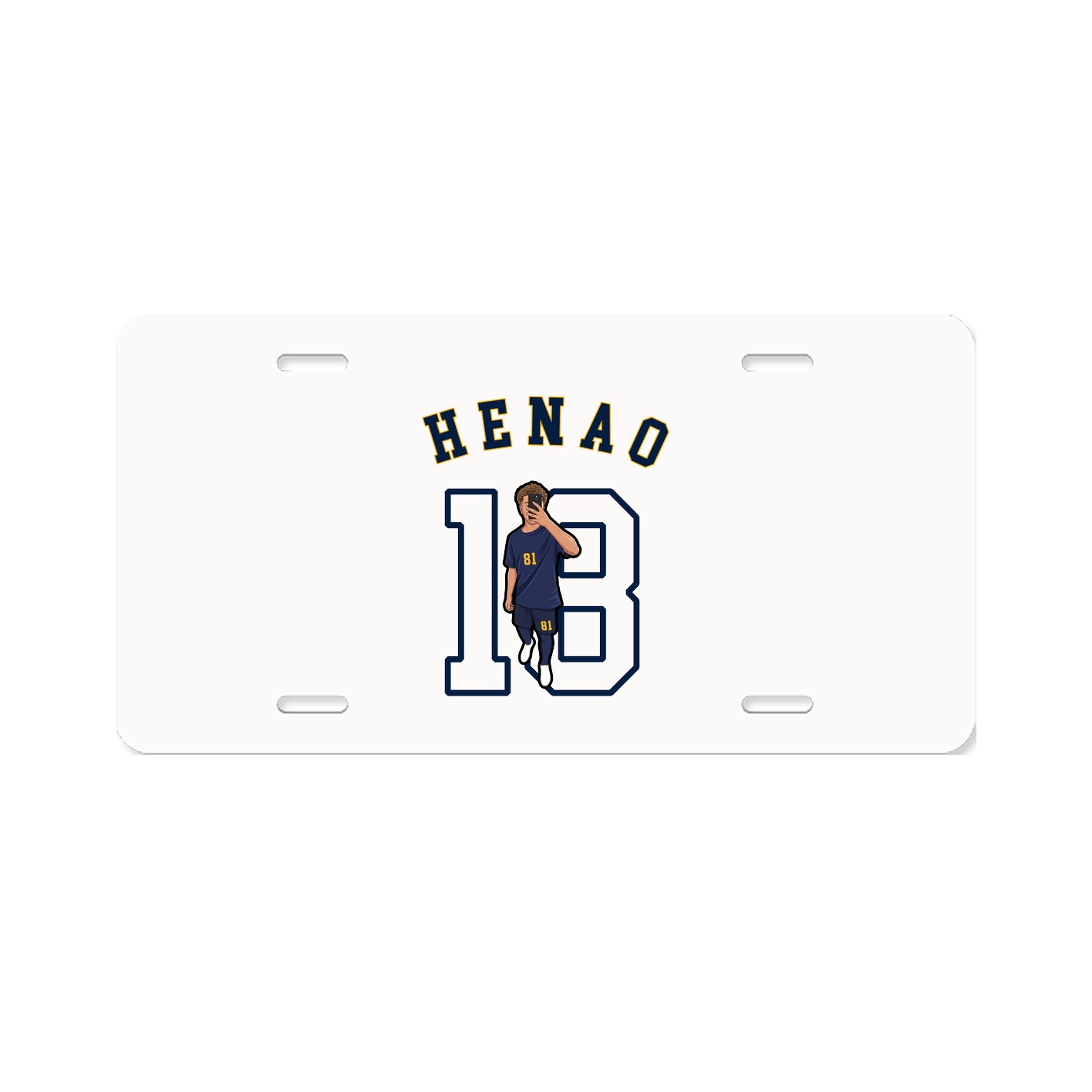 License Plate — Shirsey Arch in Classic