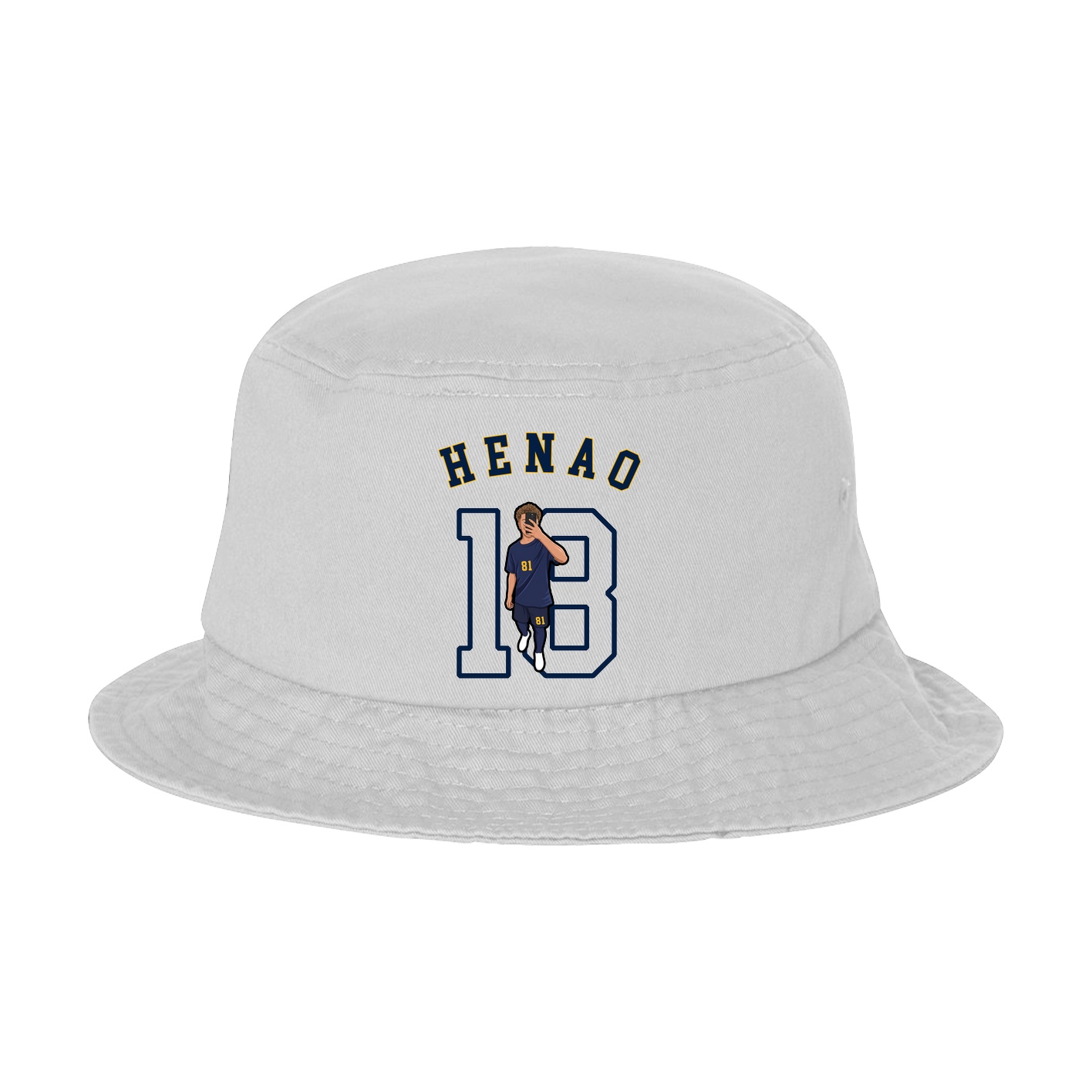 Bucket Cap — Shirsey Arch in White