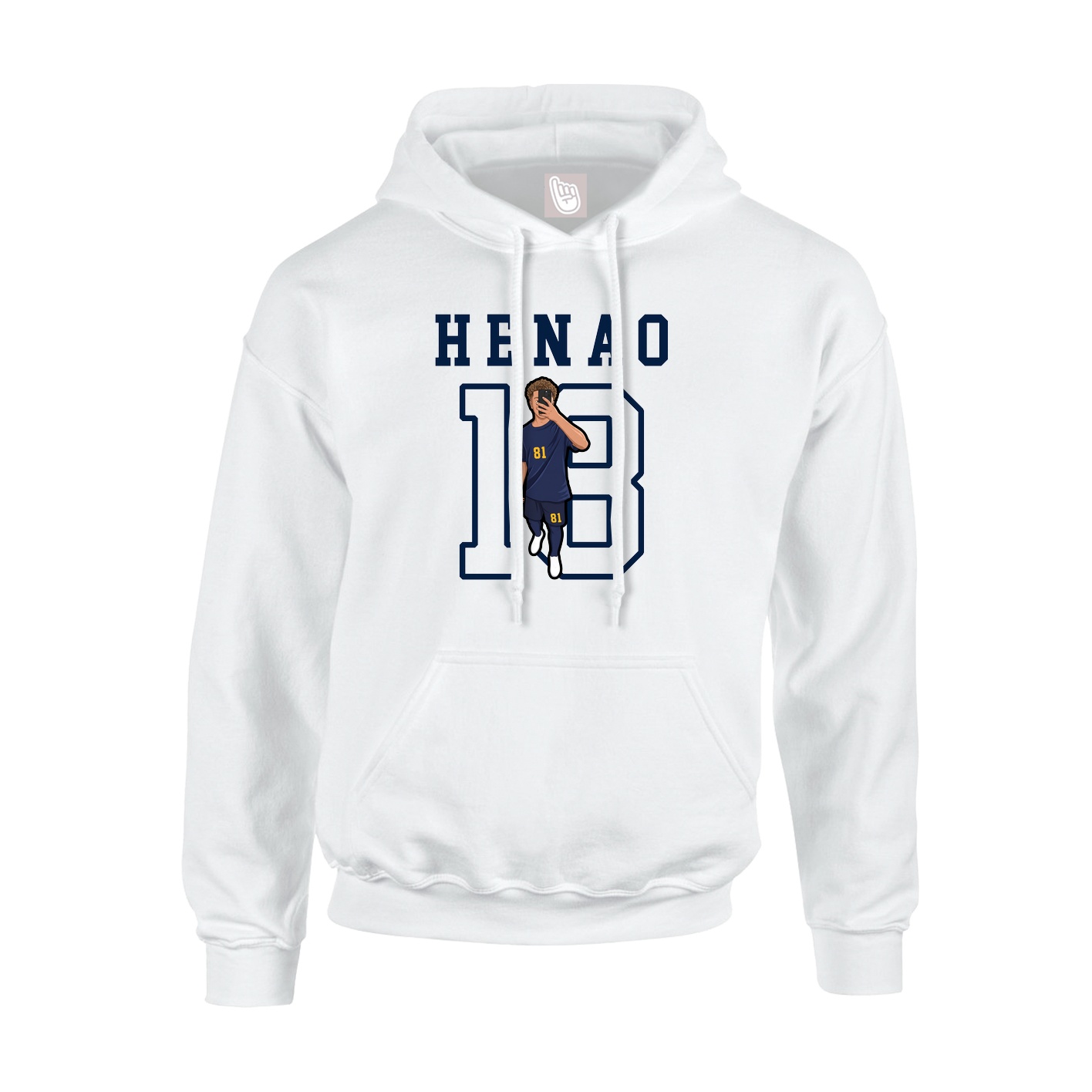 Youth Hoodie — Shirsey in White
