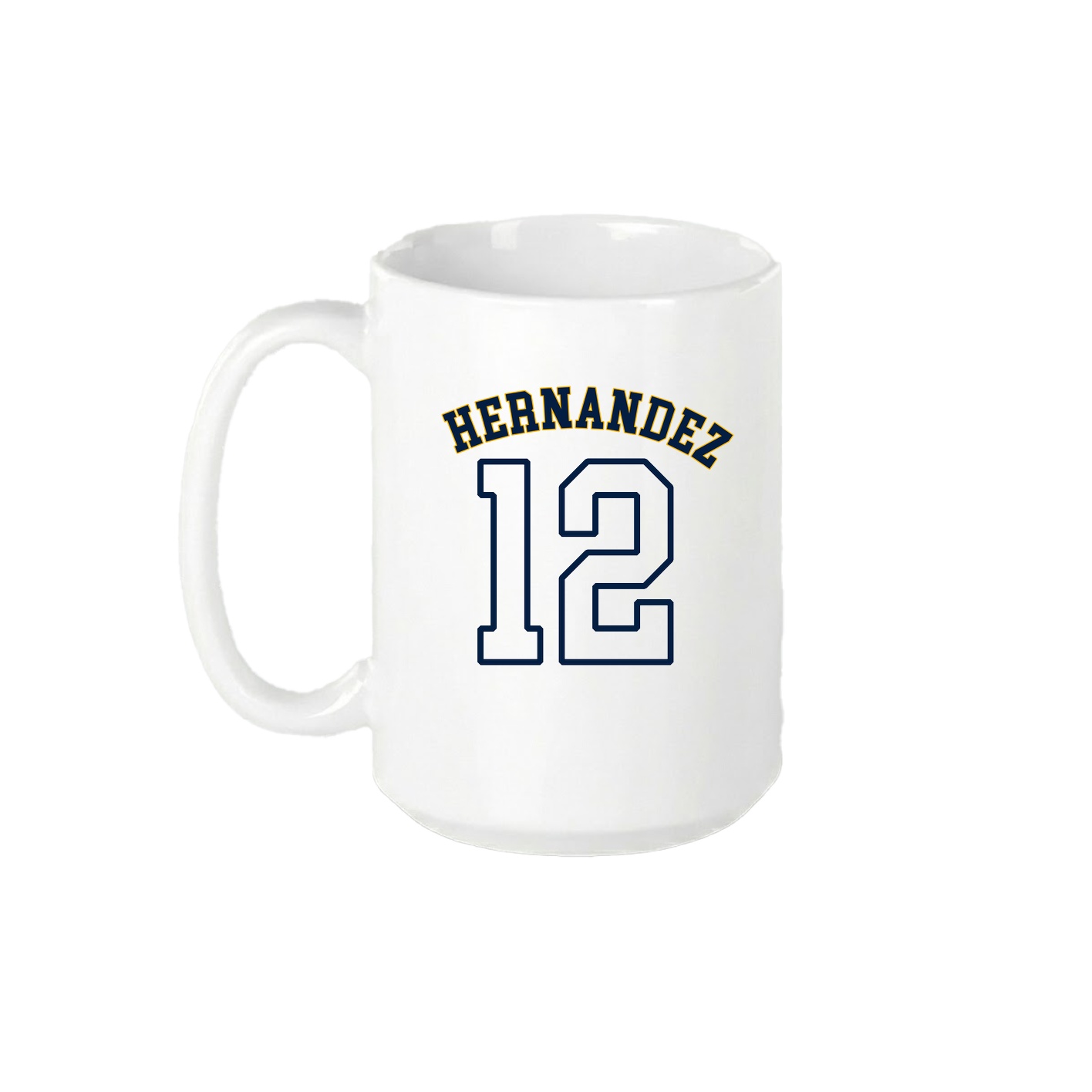15oz Coffee Mug — Shirsey Arch in White
