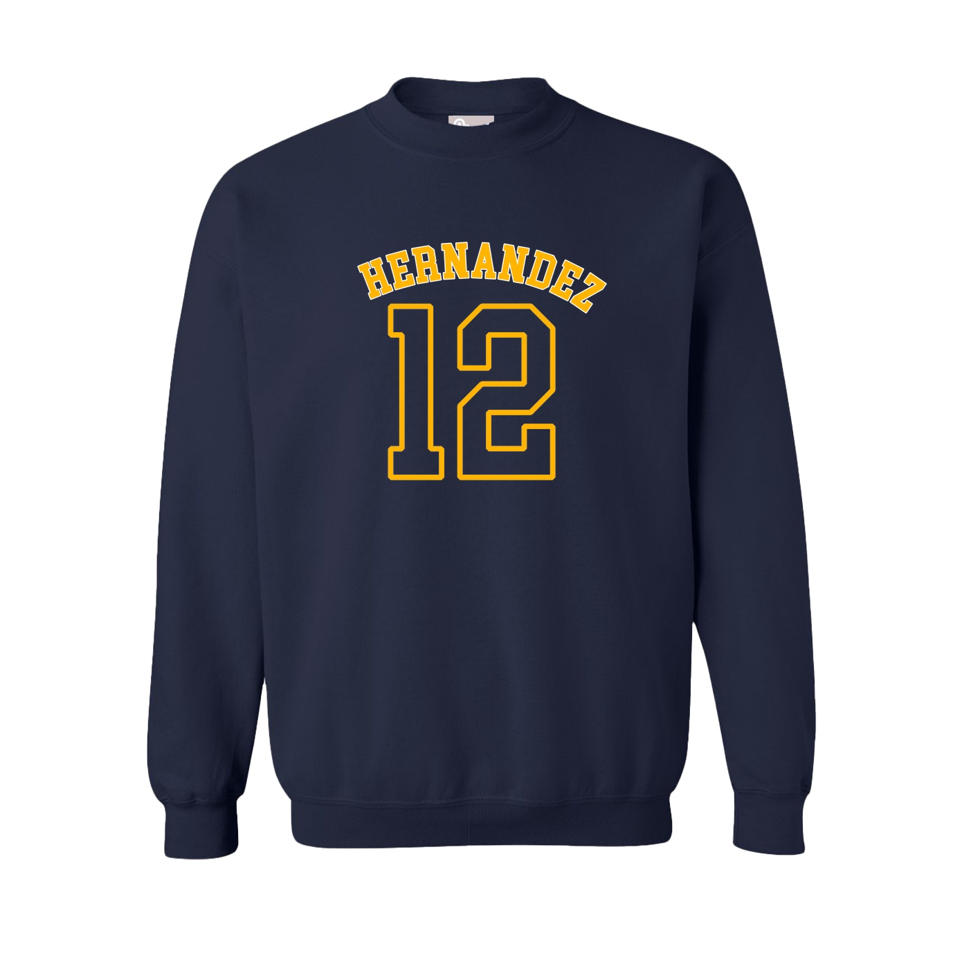 Fleece Crew — Shirsey Arch in Navy