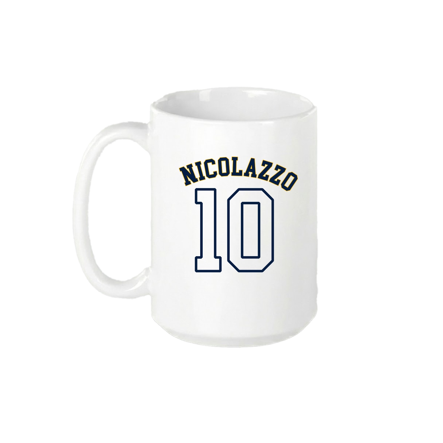 15oz Coffee Mug — Shirsey Arch in White