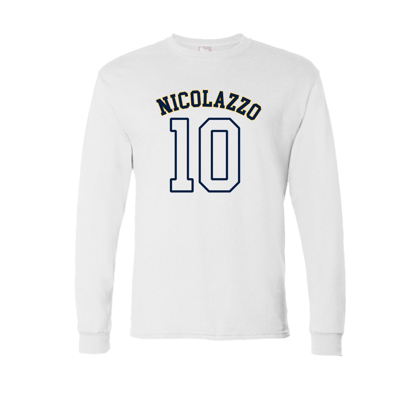 Long Sleeve Tee — Shirsey Arch in White