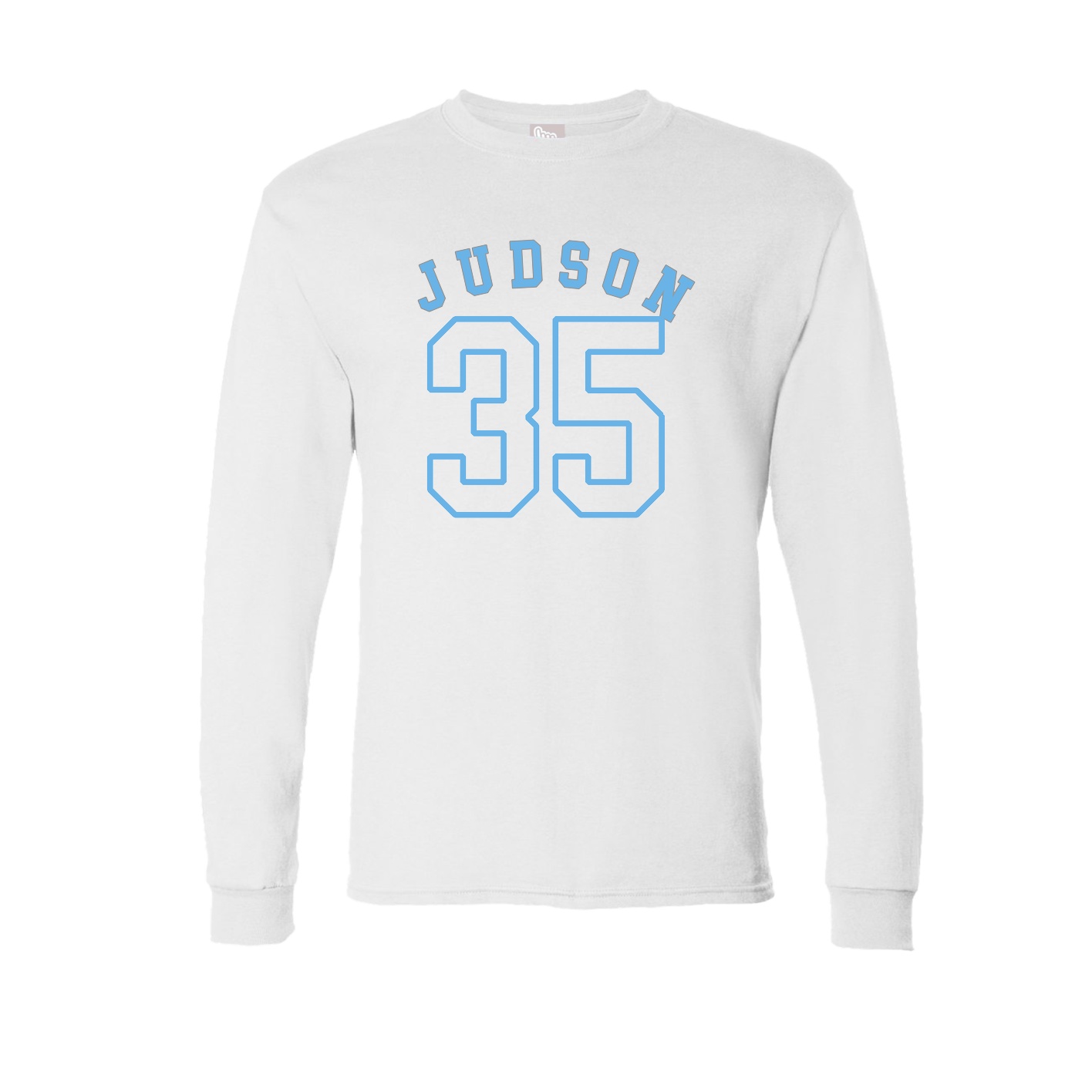 Long Sleeve Tee — Shirsey Arch in White