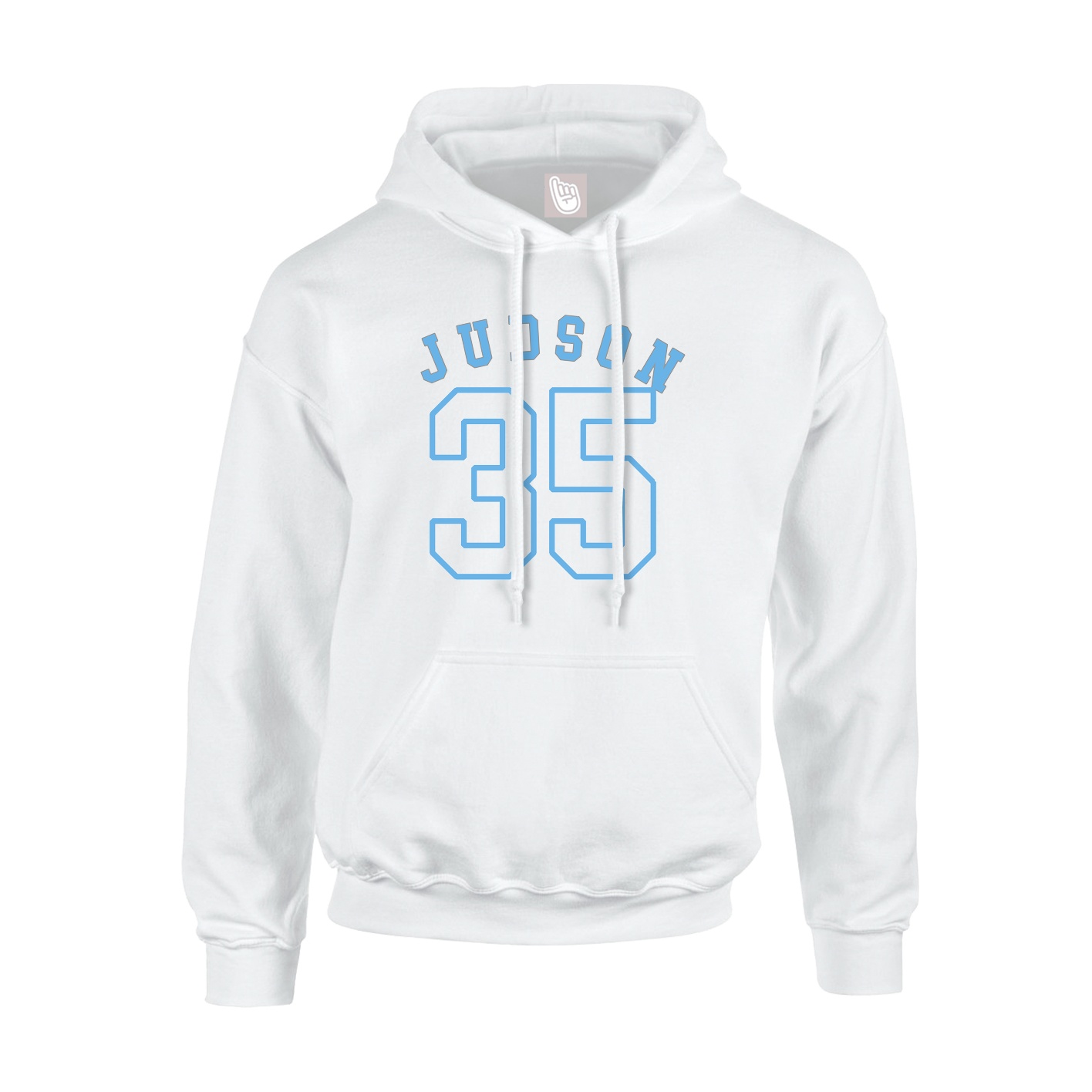 Hoodie — Shirsey Arch in White