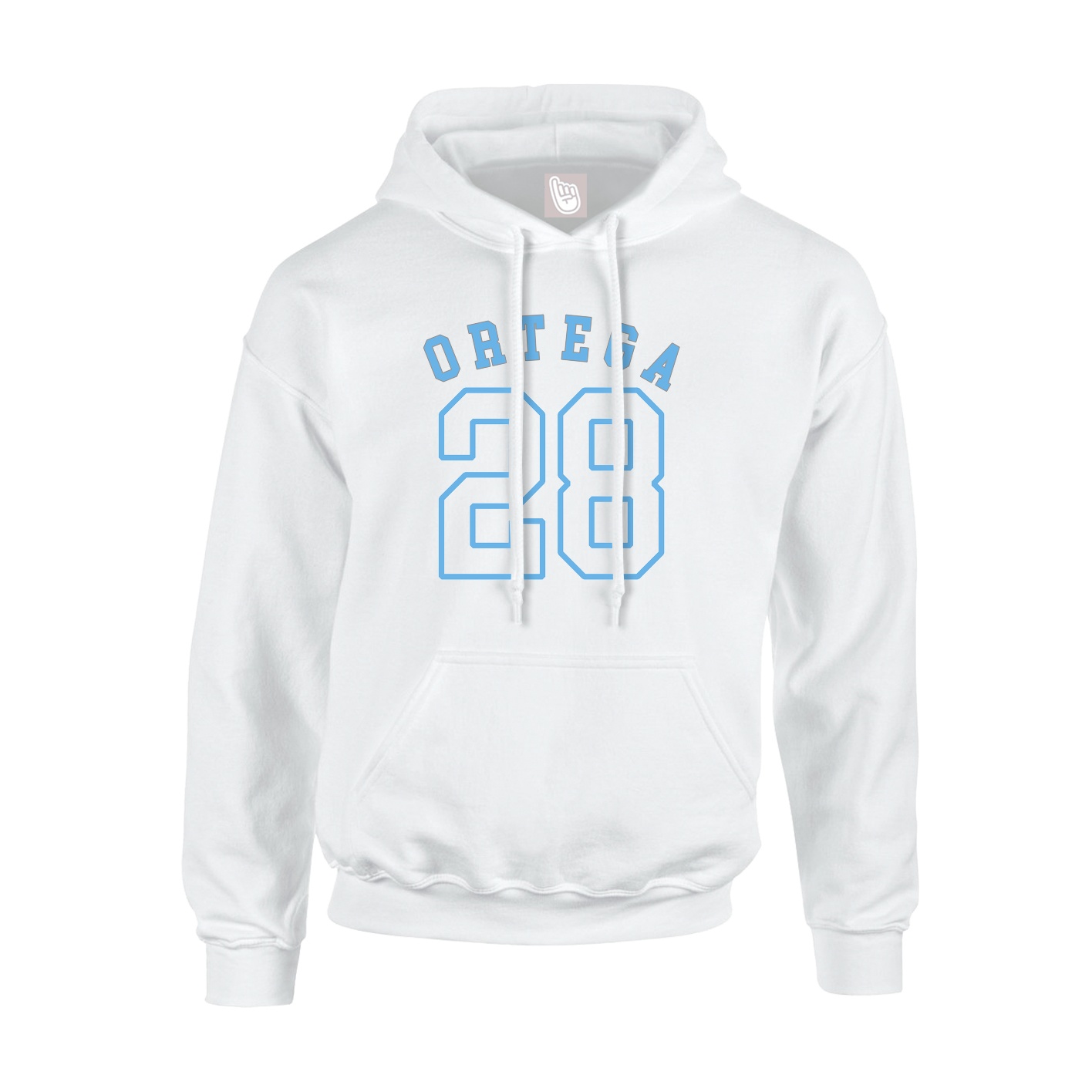 Hoodie — Shirsey Arch in White