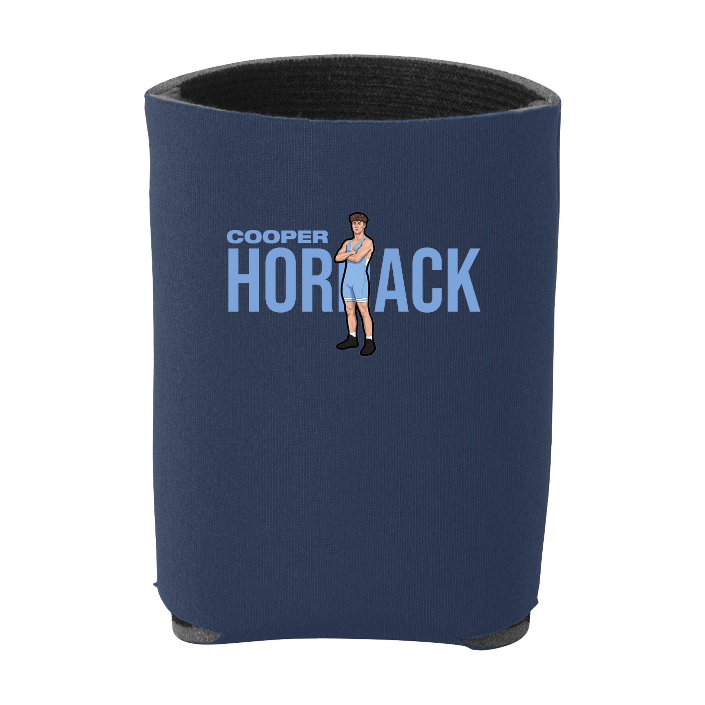 Can Holder — Player Name in Navy