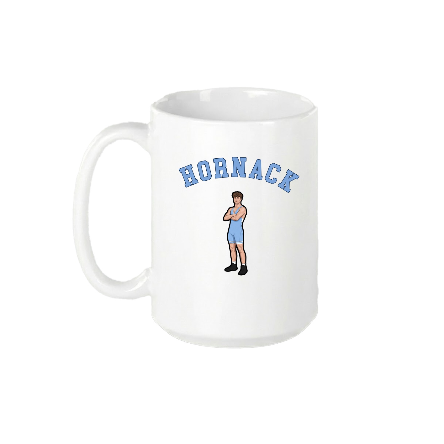 15oz Coffee Mug — Shirsey Arch in White