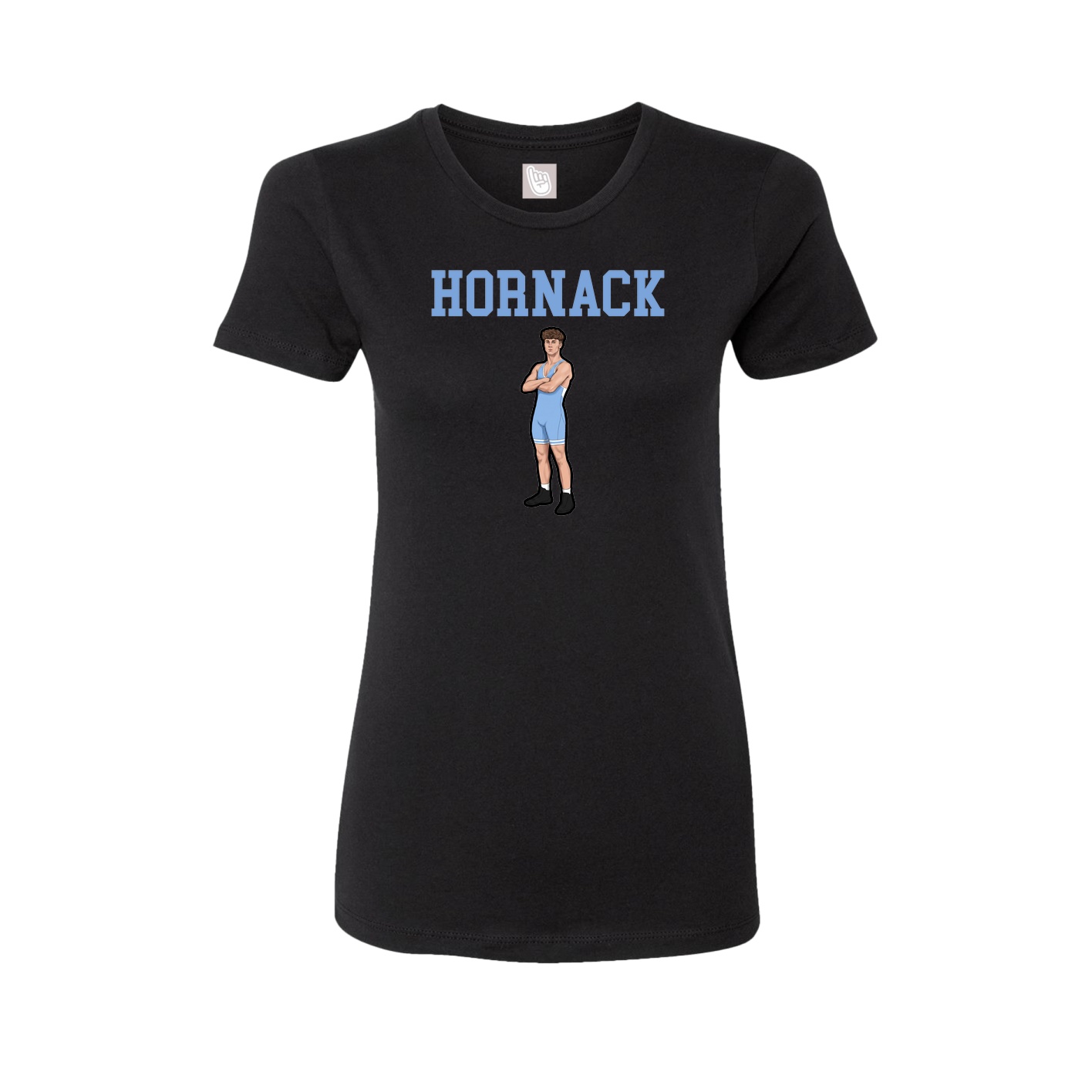 Fitted Women's Tee — Shirsey in Black