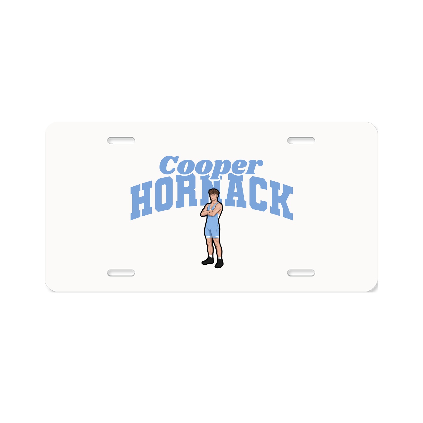 License Plate — Signature Arch in Classic