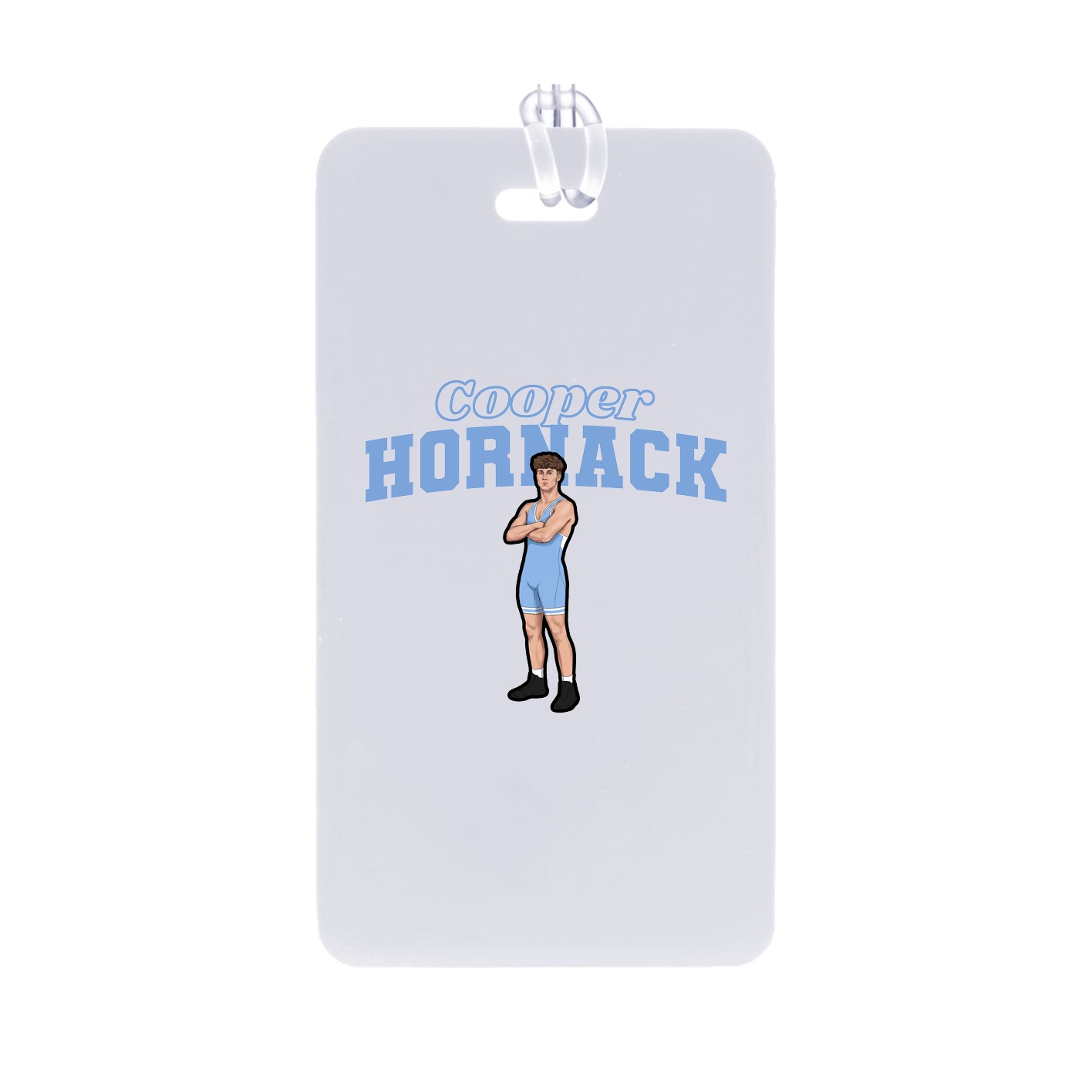 Bag Tag — Name Arch in Classic