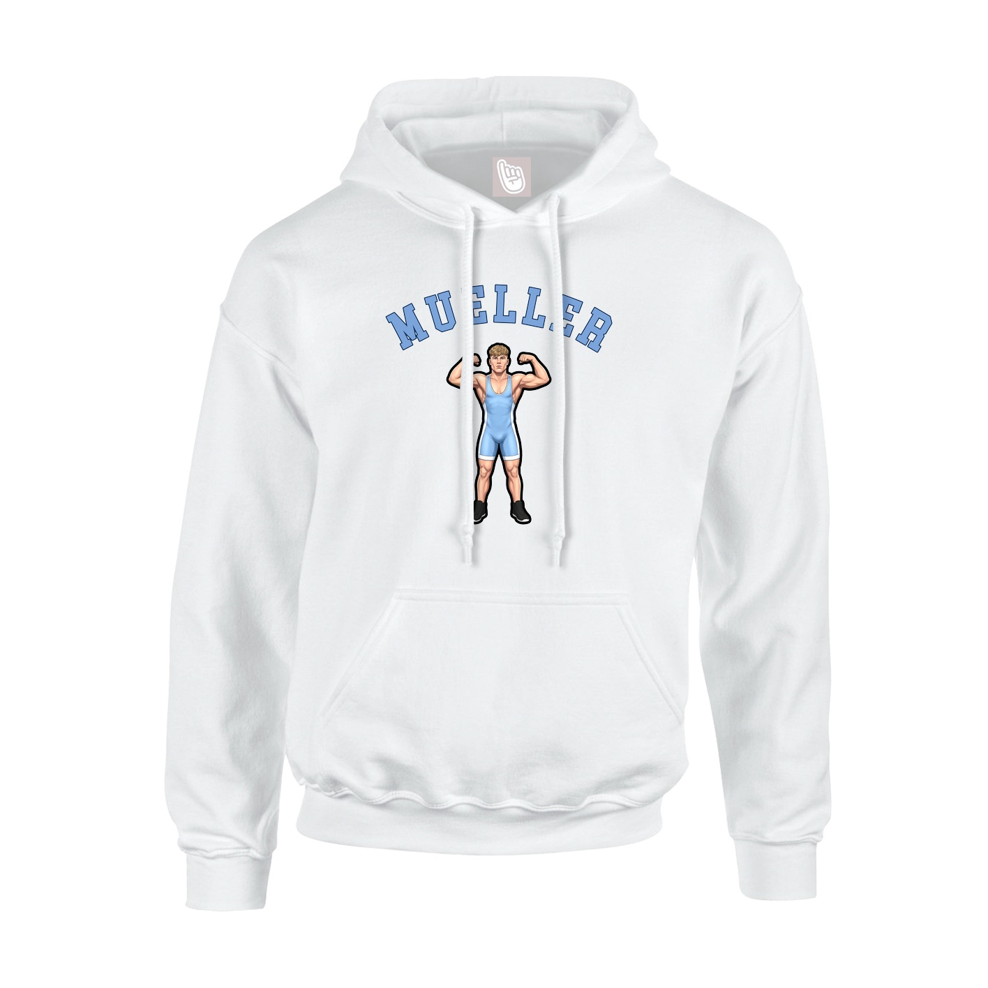 Hoodie — Shirsey Arch in White
