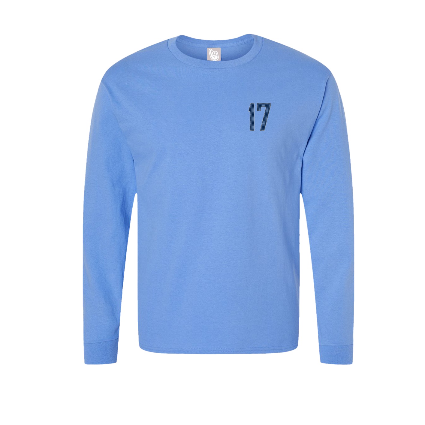 Long Sleeve Tee — Front Shirsy in Powder Blue