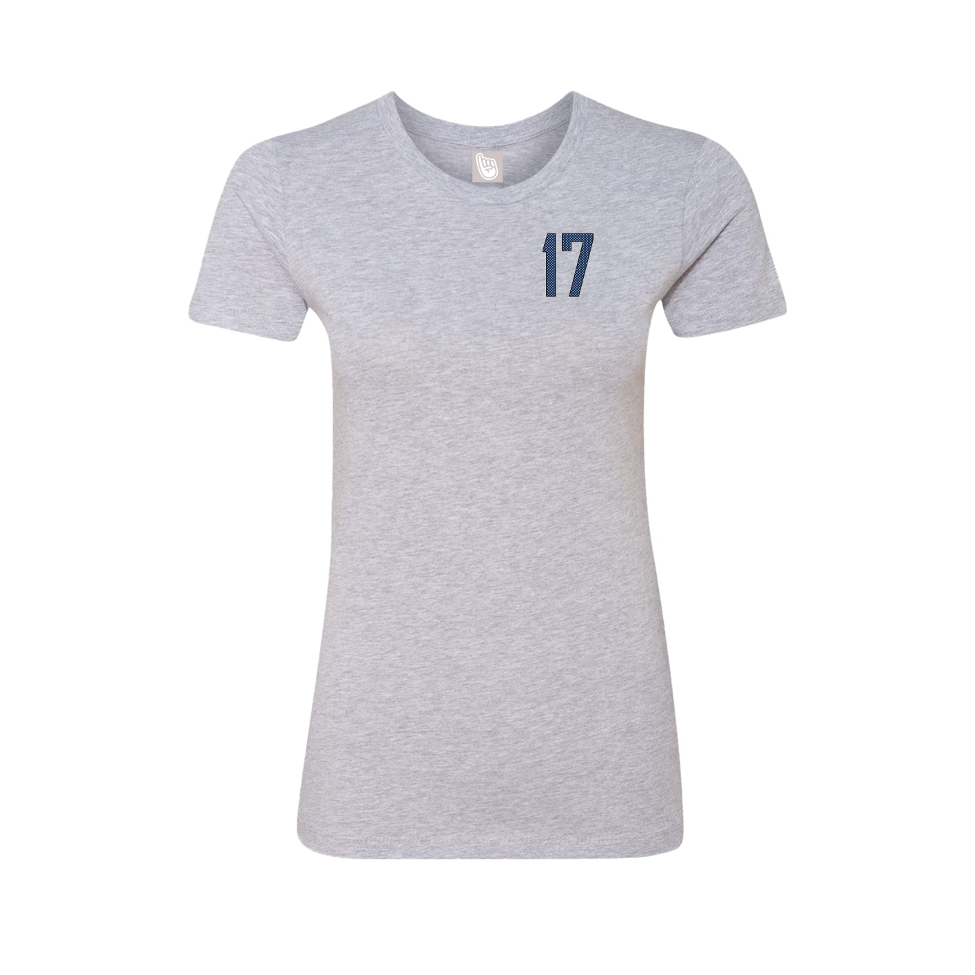 Womens Tee — Front Shirsy in Grey
