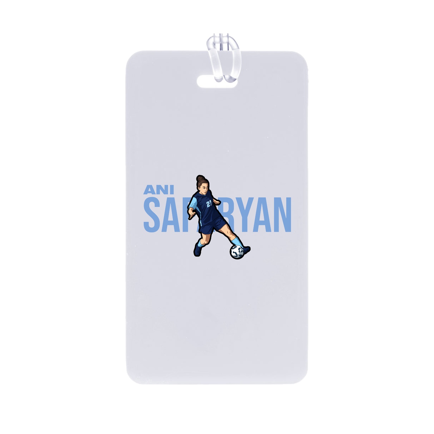 Bag Tag — Player Name in Classic