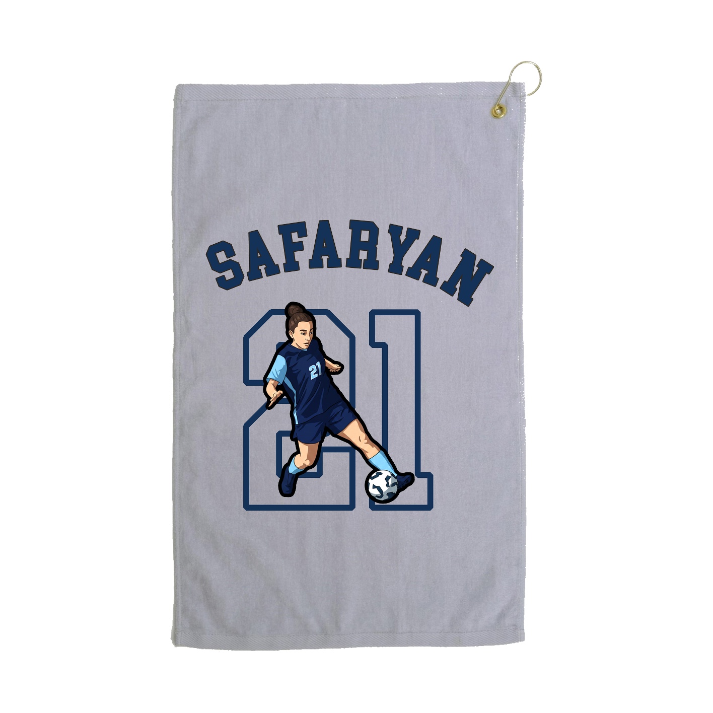 Golf Towel — Shirsey Arch in Grey