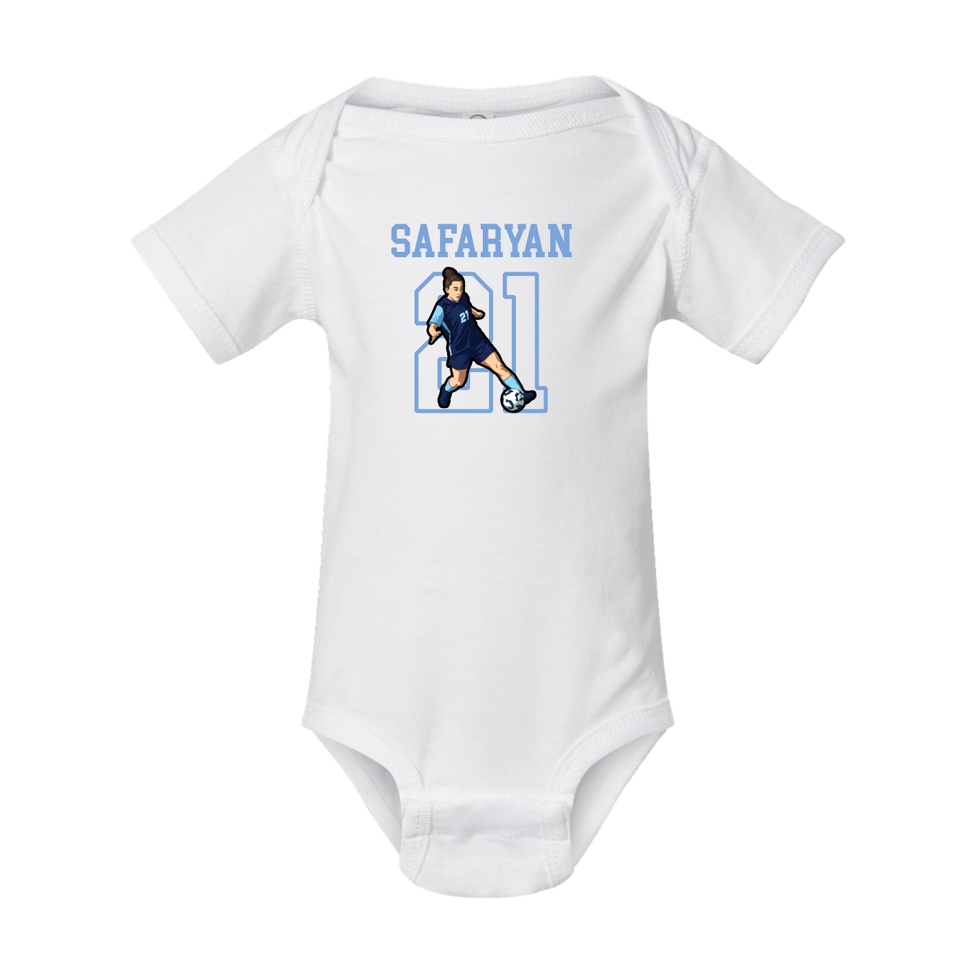 Baby Onesie — Shirsey in White
