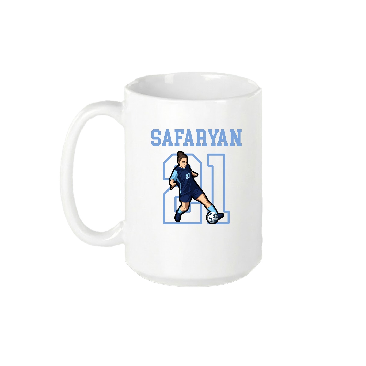 15oz Coffee Mug — Shirsey in White