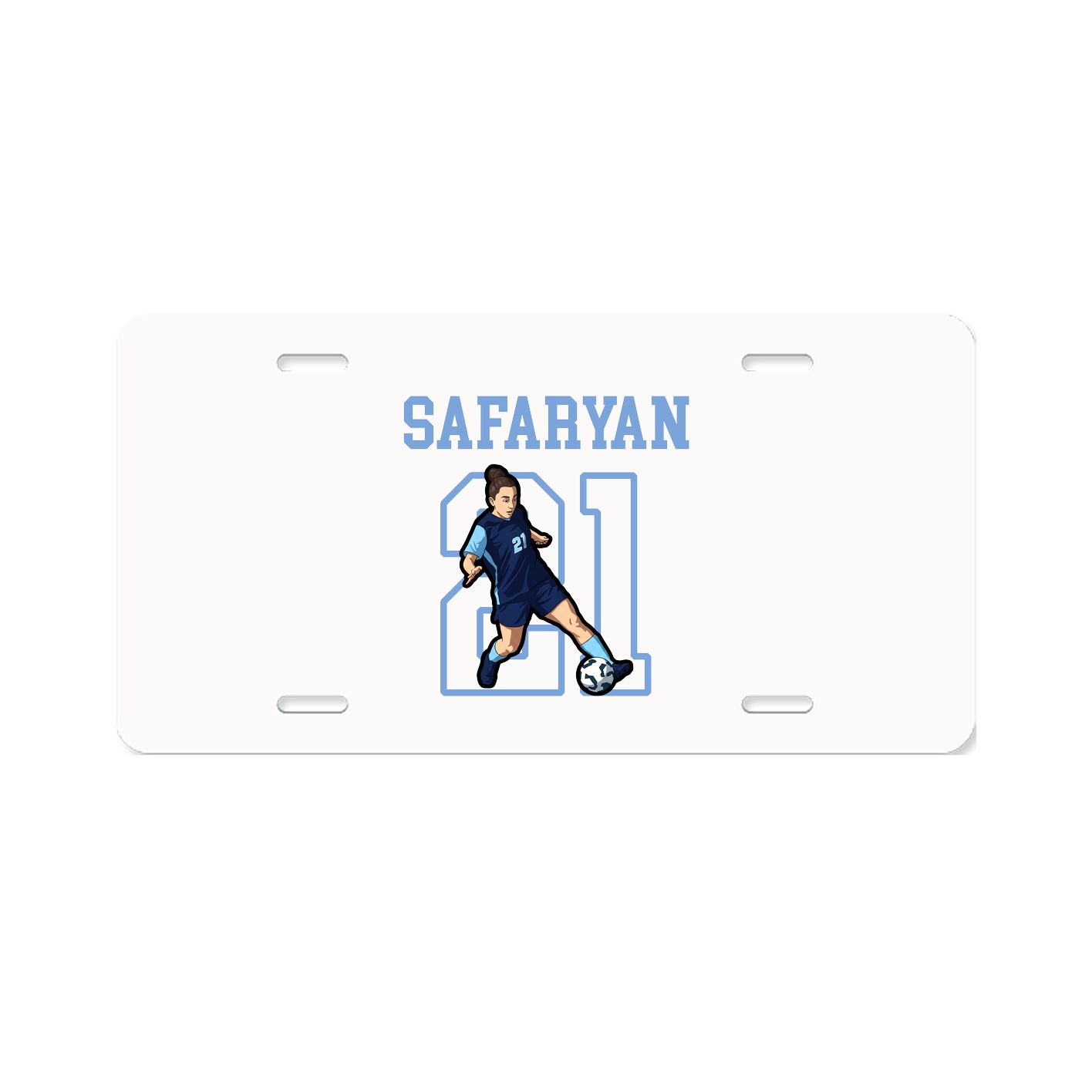 License Plate — Shirsey in Classic