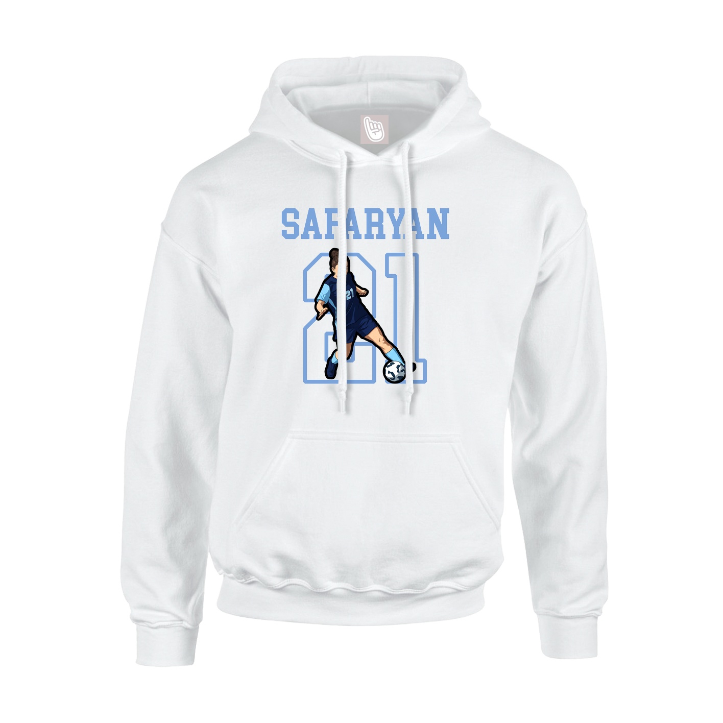 Youth Hoodie — Shirsey in White