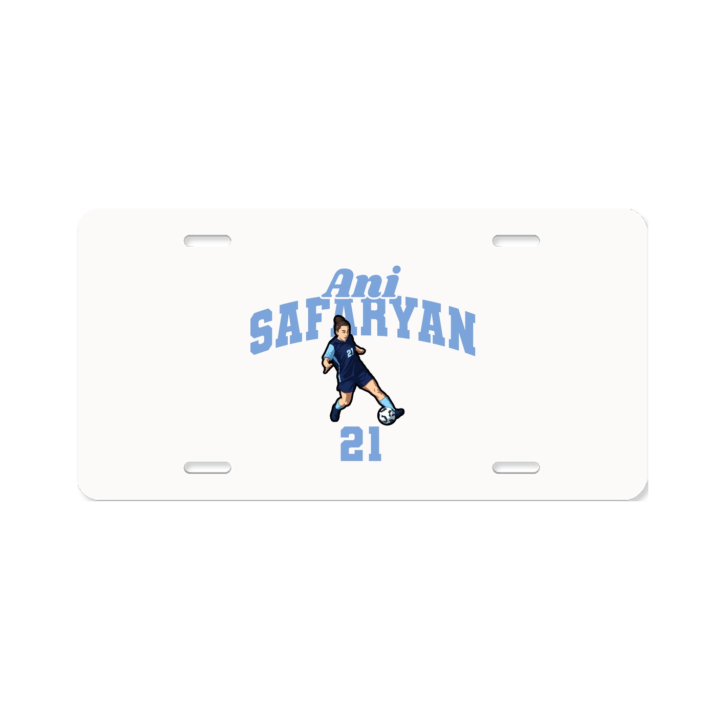 License Plate — Signature Arch in Classic