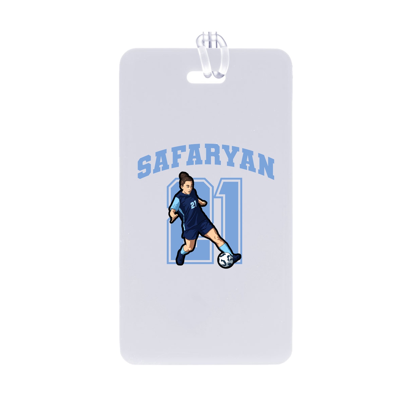 Bag Tag — Number in Classic