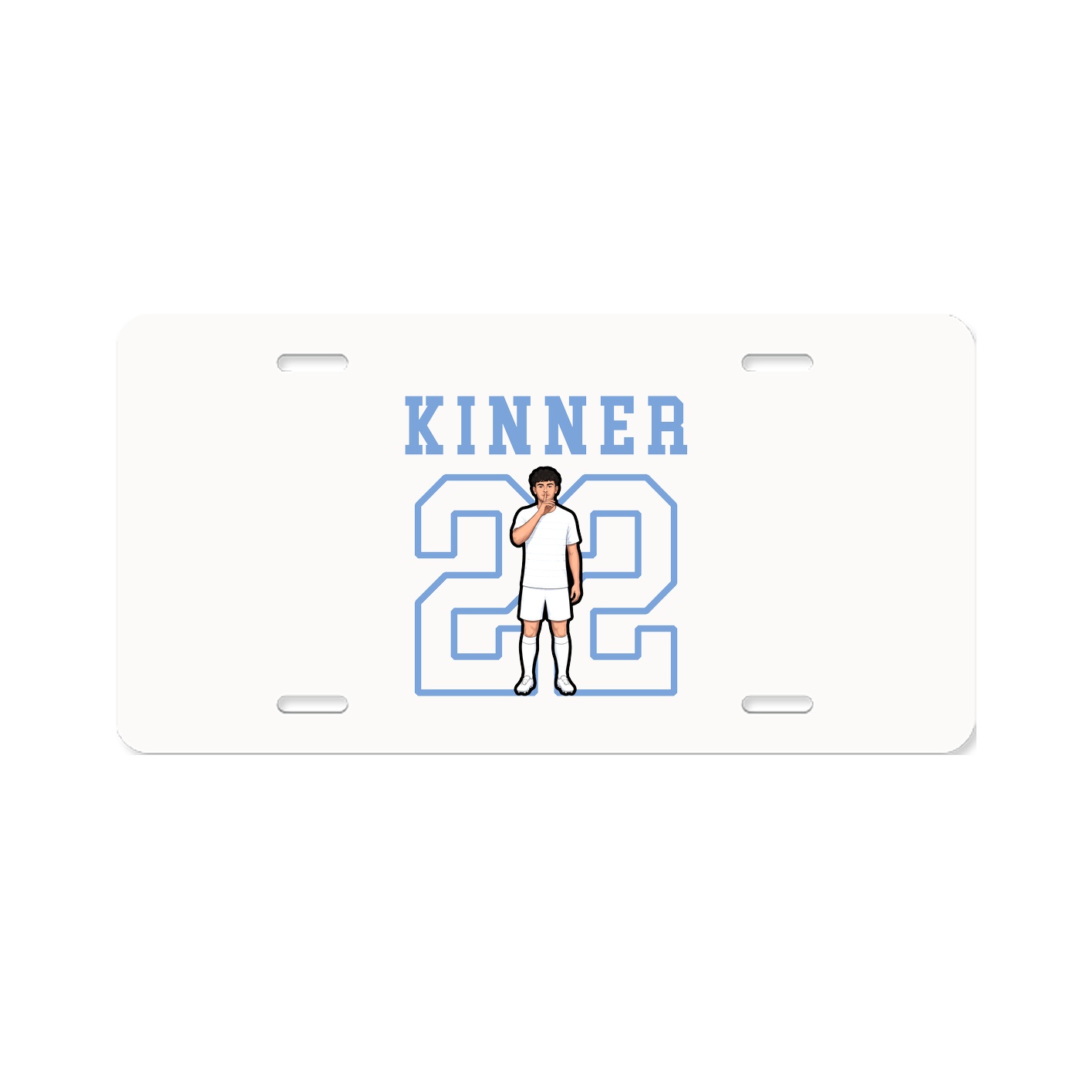 License Plate — Shirsey in Classic
