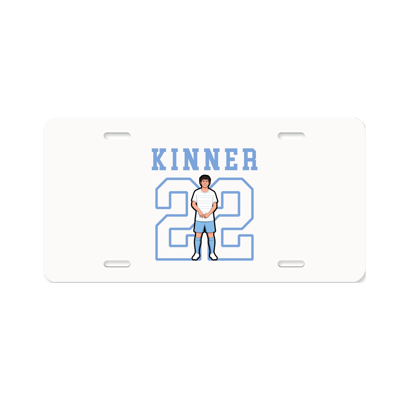 License Plate — Shirsey in Classic