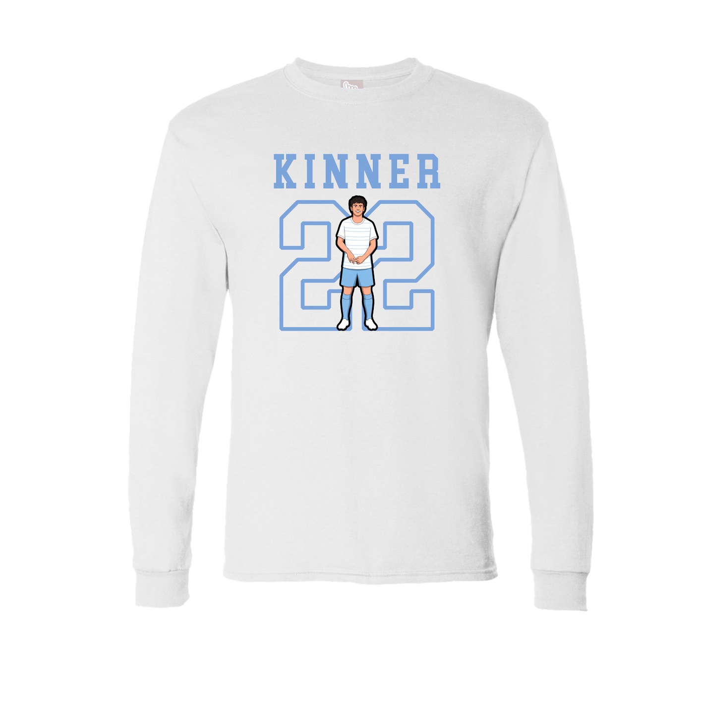 Long Sleeve Tee — Shirsey in White