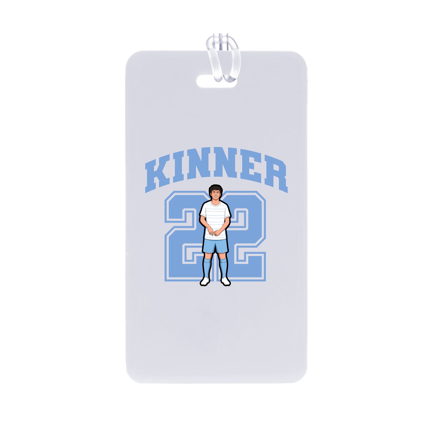 Bag Tag — Number in Classic