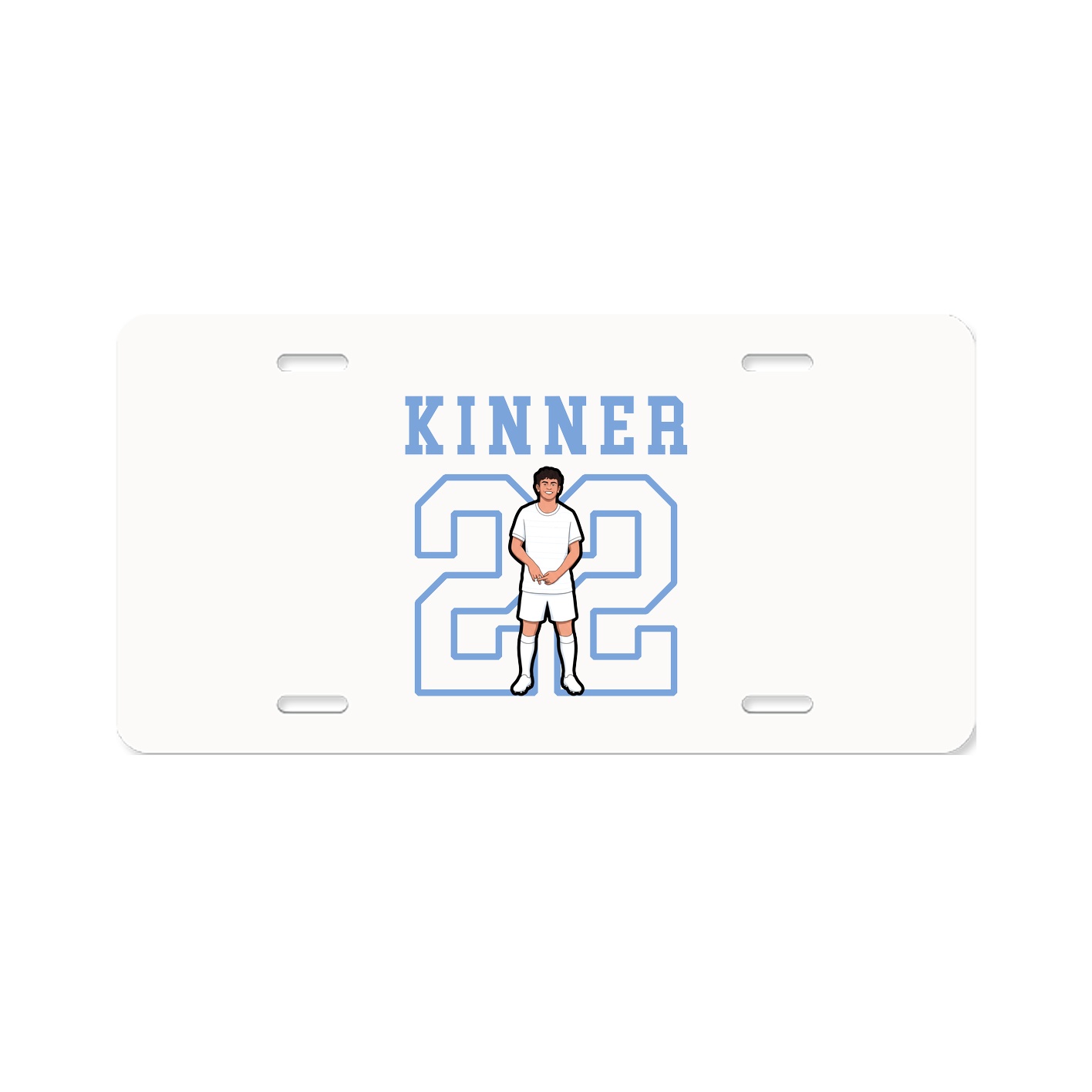 License Plate — Shirsey in Classic