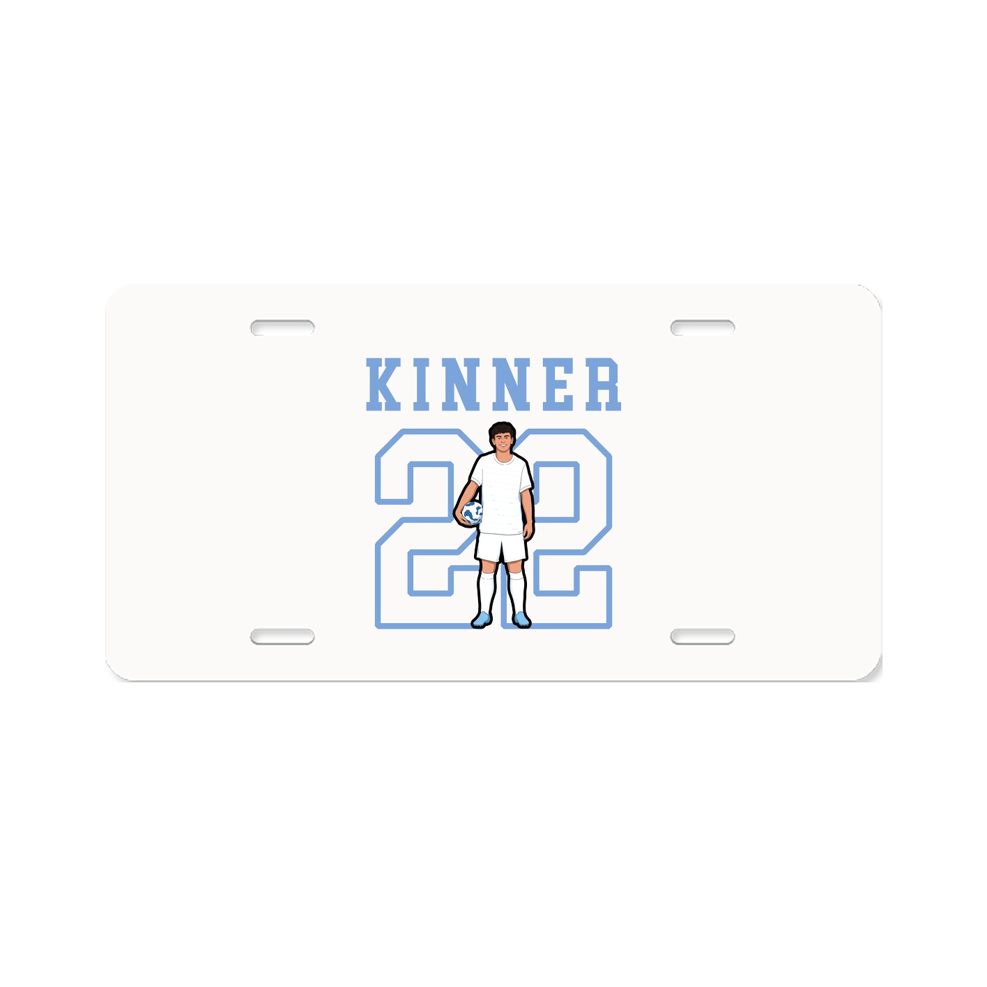 License Plate — Shirsey in Classic