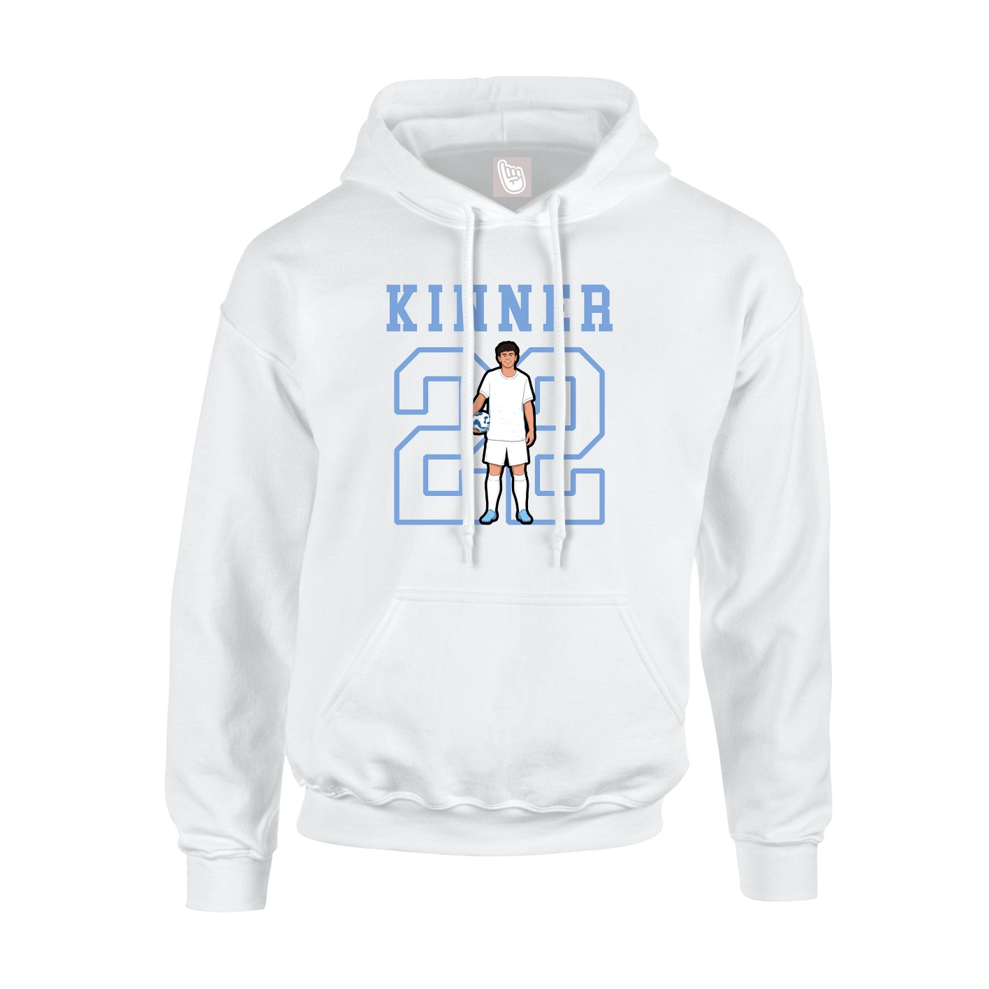 Youth Hoodie — Shirsey in White