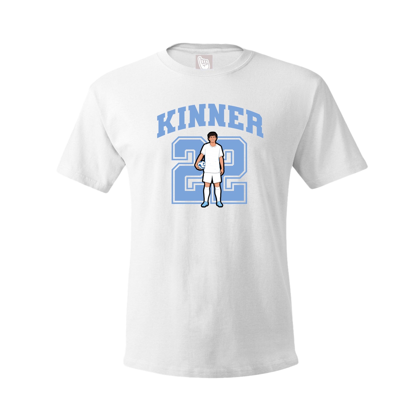 Tee — Number in White
