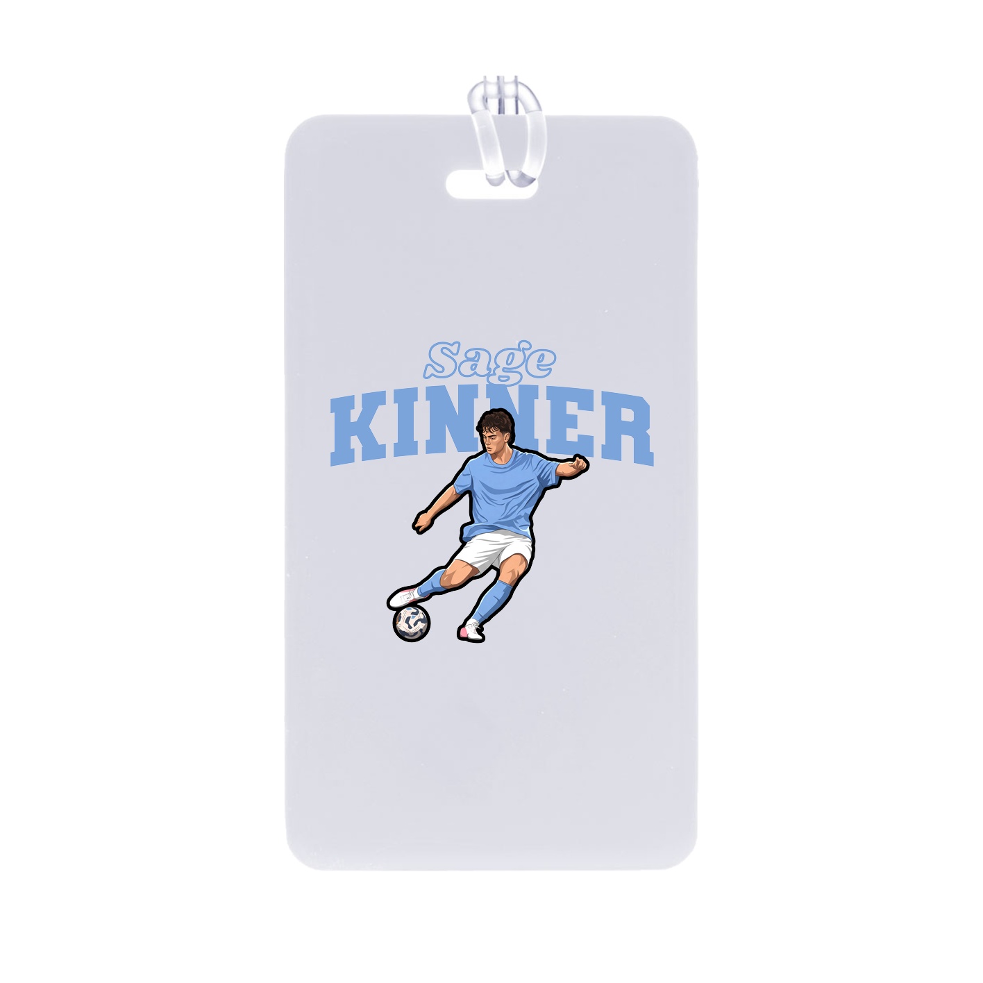 Bag Tag — Name Arch in Classic